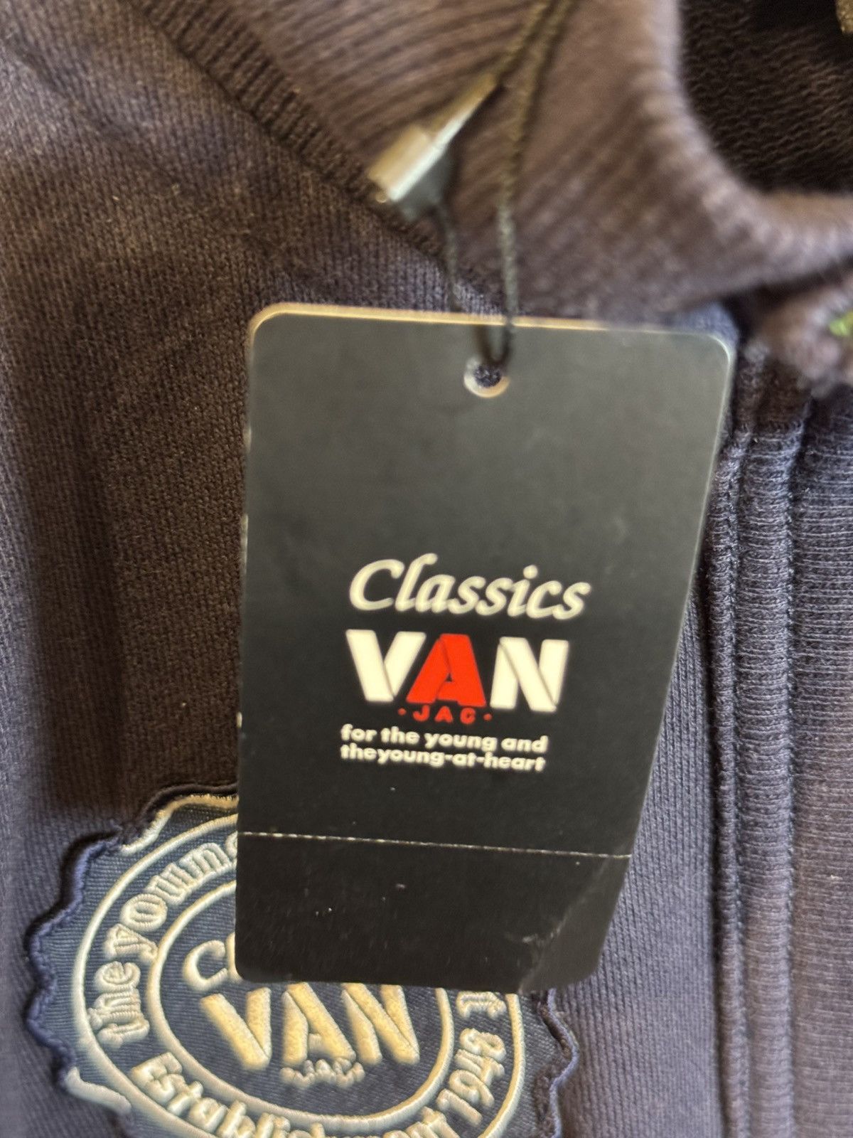 Van Japanese brand VAN sweatshirt zip Size US M / EU 48-50 / 2 - 6 Thumbnail