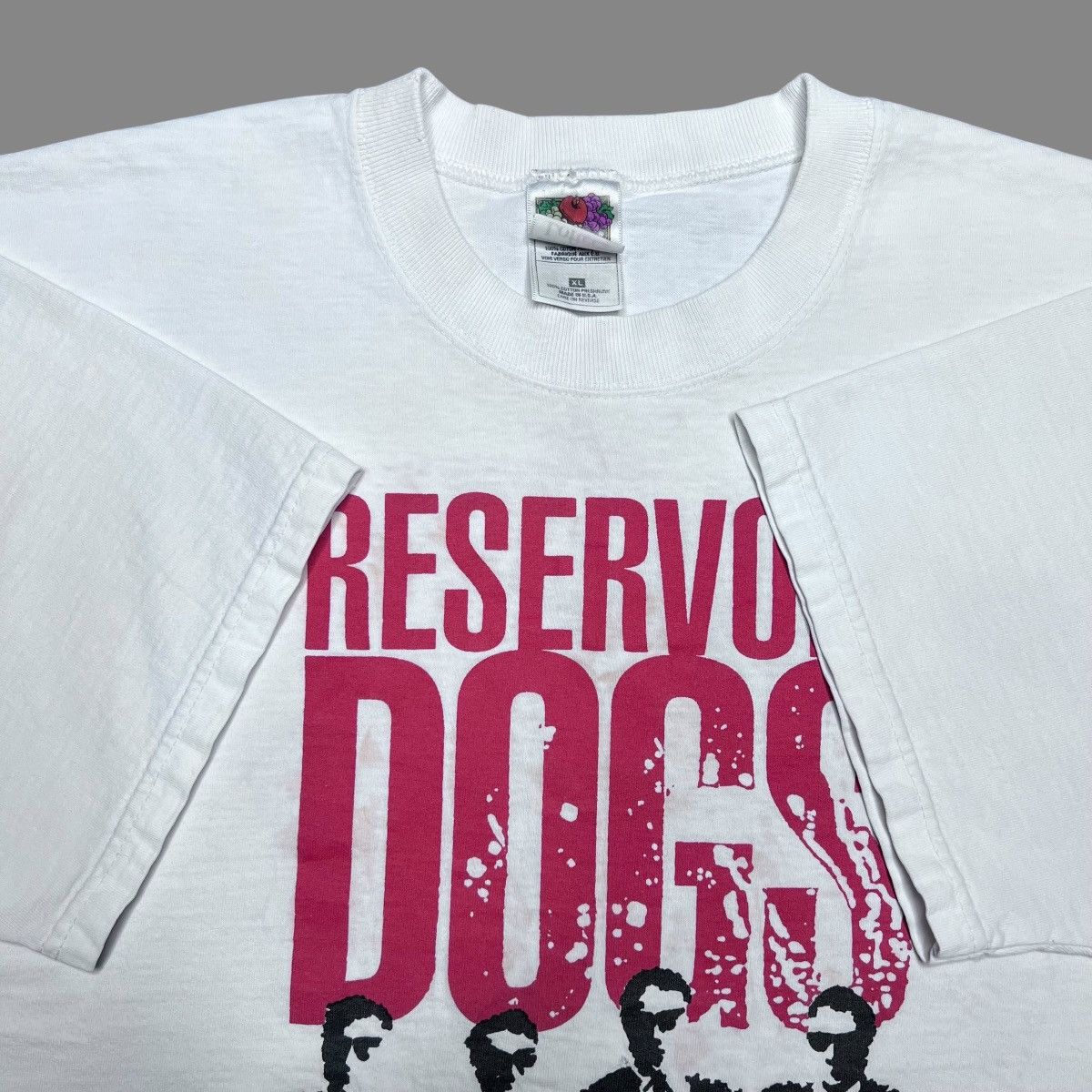 Vintage Vintage 90s Reservoir Dogs Quentin Tarantino Movie Promo Tee Size US XL / EU 56 / 4 - 3 Thumbnail
