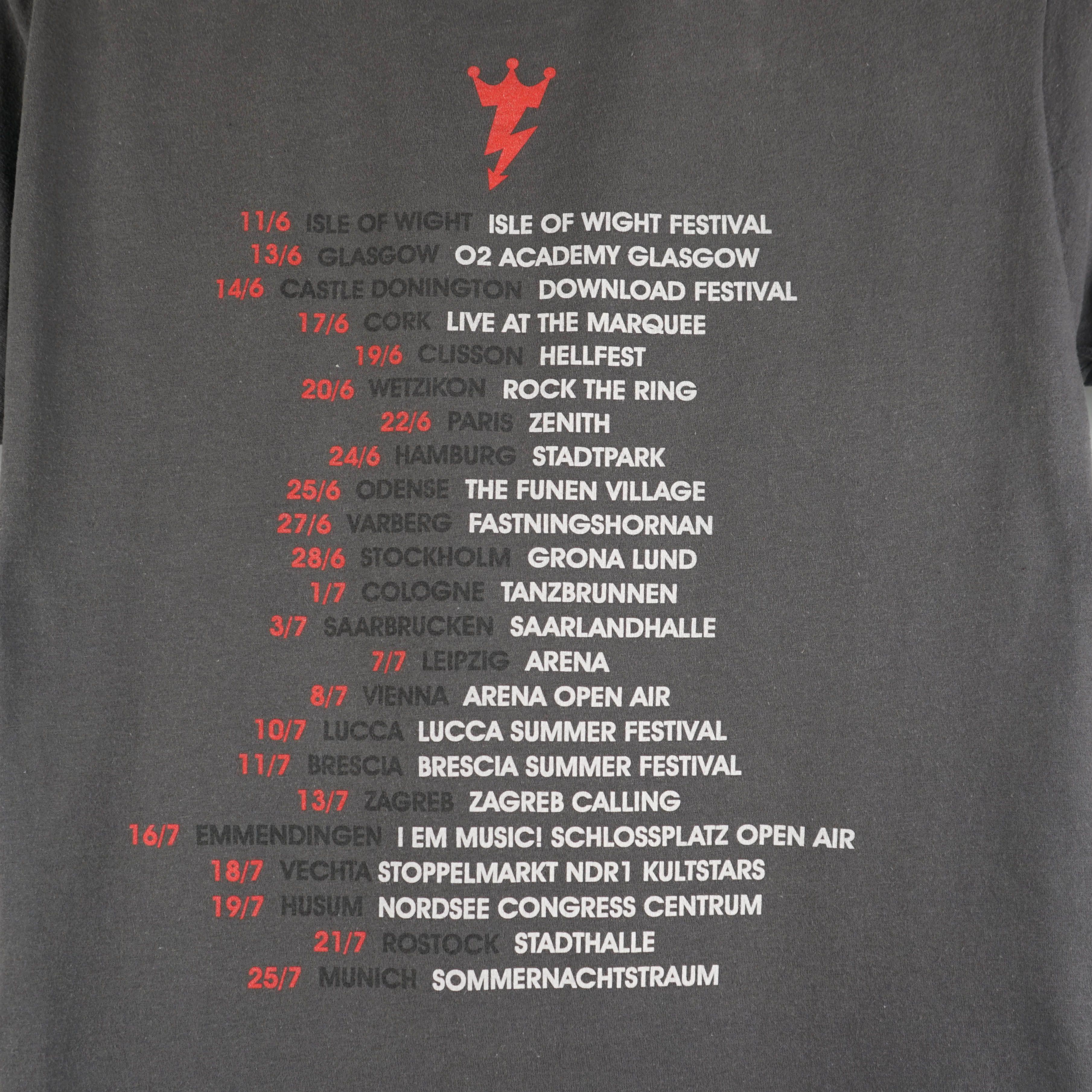 Band Tees × Vintage Vintage 2014 Billy Idol T-Shirt Kings And Queens Size US S / EU 44-46 / 1 - 6 Thumbnail