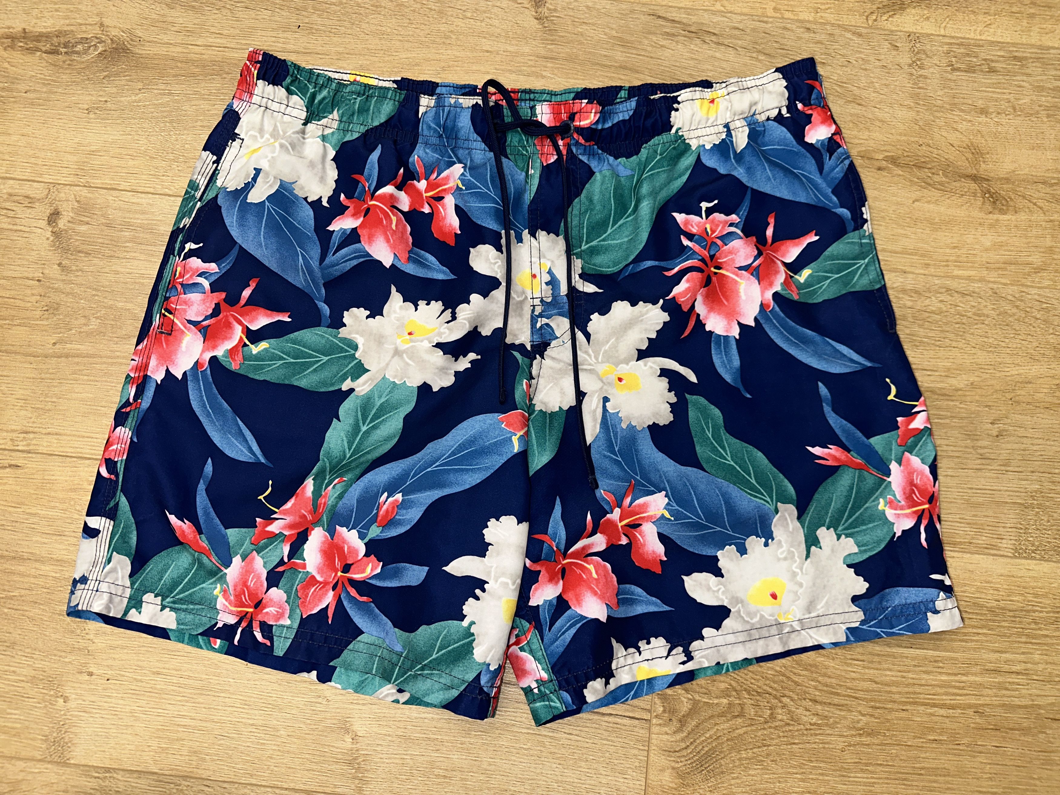 Sundek Floral Sundek M Beach Swim Board Shorts Suit Pockets Size M Size US 32 / EU 48 - 6 Thumbnail
