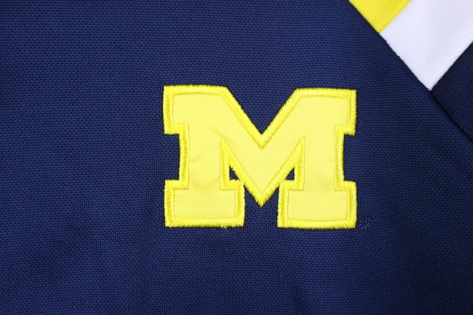 Adidas Adidas University of Michigan Football Warm Up Jacket Blue Size US XXL / EU 58 / 5 - 4 Thumbnail