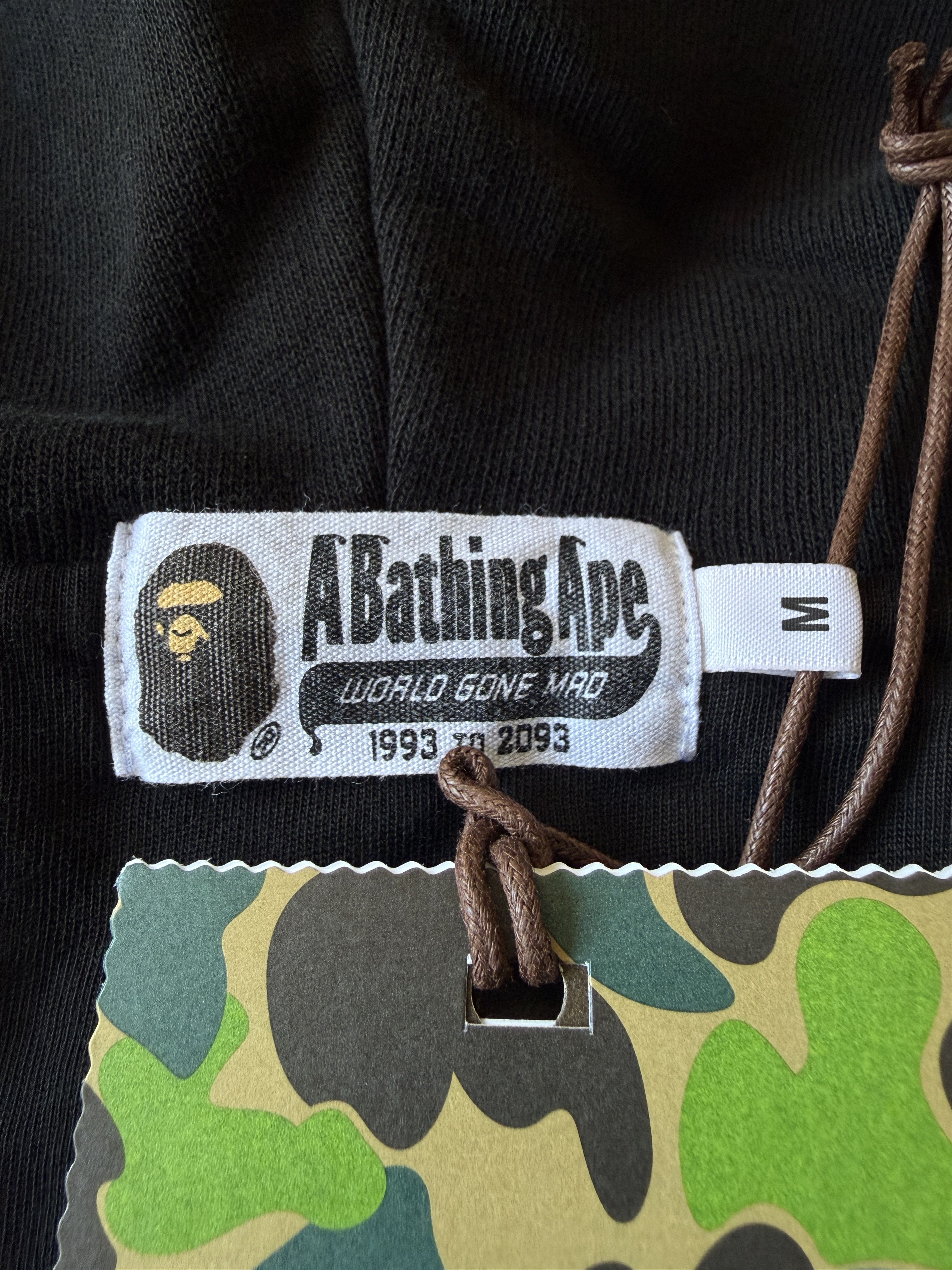 Bape BAPE SKELETON SHARK HEAVY WASHED CROPPED FIT FULL ZIP HOODIE Size US M / EU 48-50 / 2 - 13 Thumbnail