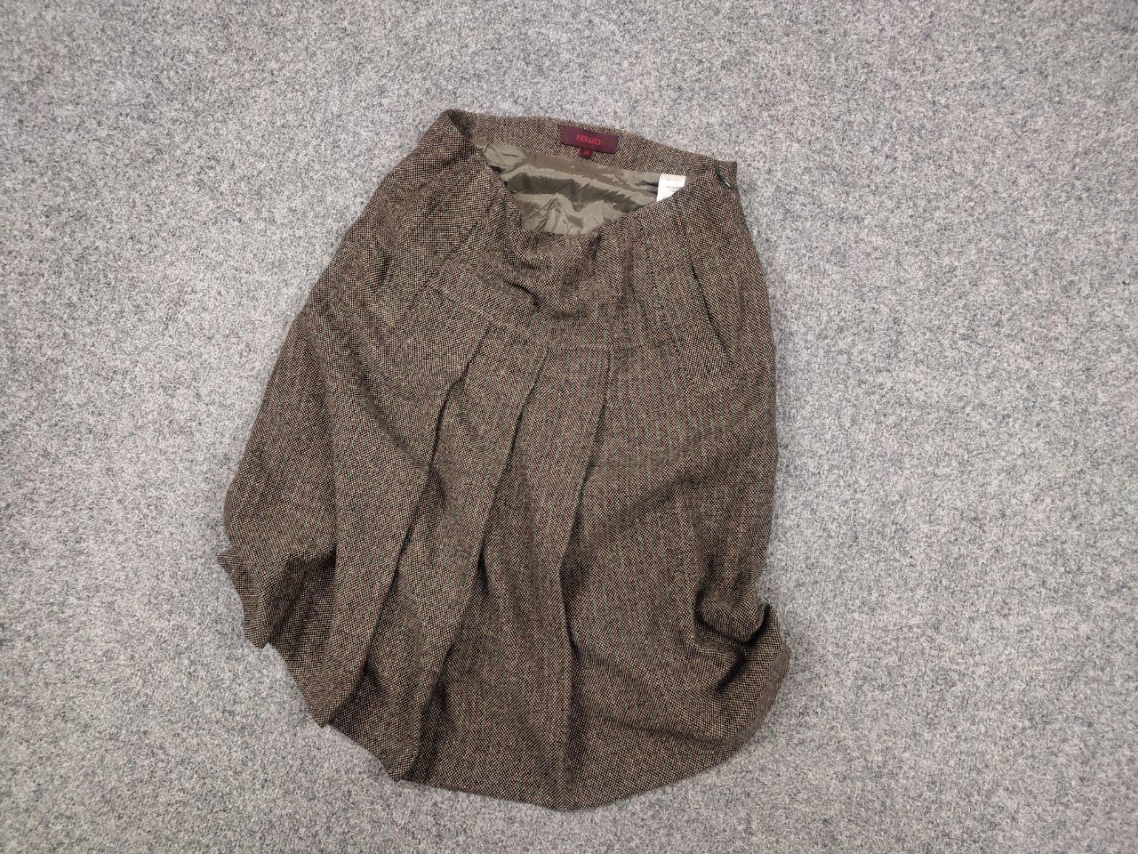 Kenzo Vintage 0's Kenzo Paris Wool Blend Wrap Midi Skirt Size 38" / US 16 / IT 52 - 3 Thumbnail