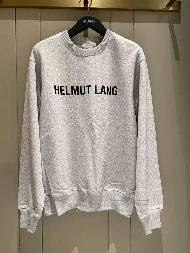 Helmut Lang HELMUT LANG Long Sleeve Crew Neck Sweatshirt Size US S / EU 44-46 / 1 - 1 Thumbnail