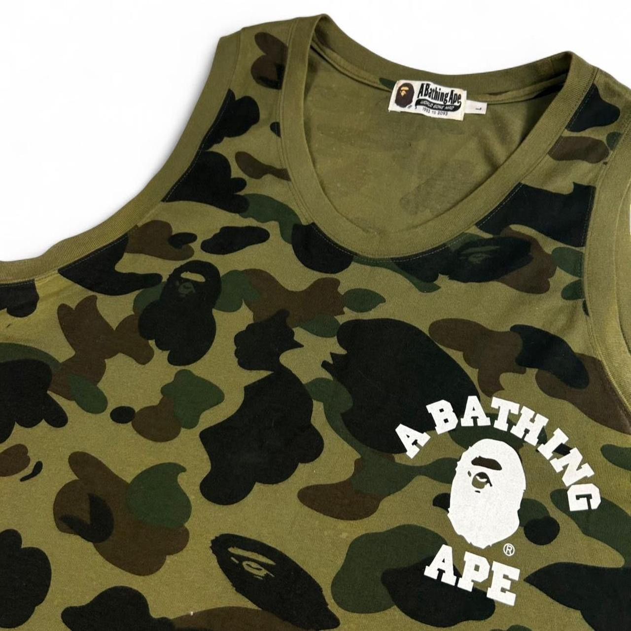Bape BAPE A Bathing Ape ABC Camo Logo Tank Top Size US L / EU 52-54 / 3 - 3 Thumbnail