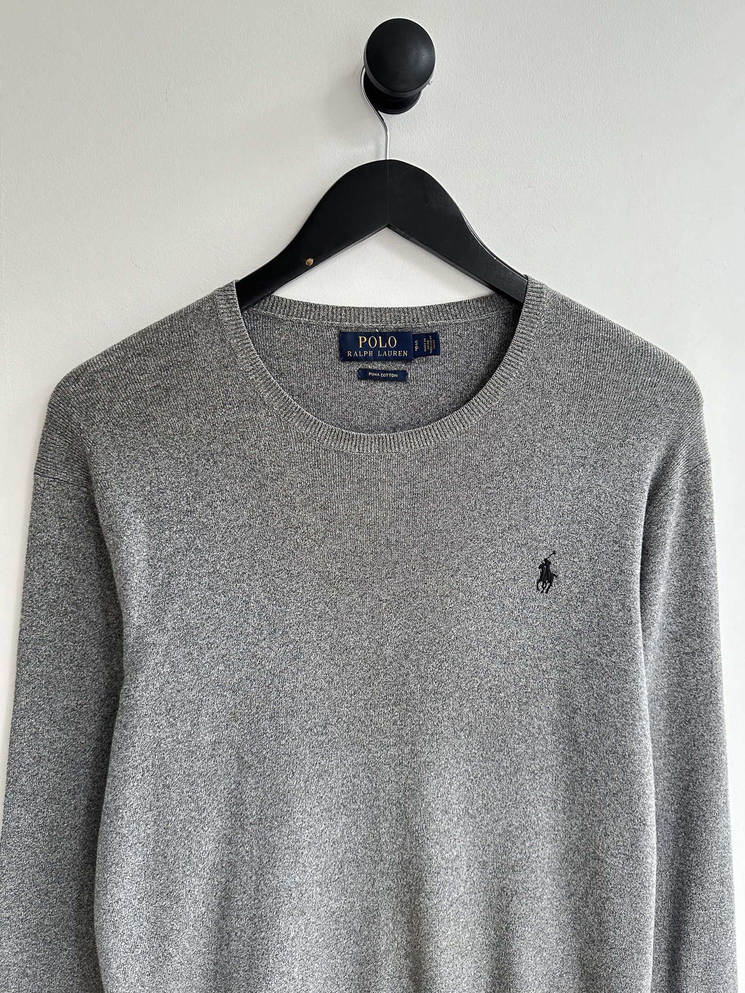 Polo Ralph Lauren Polo Ralph Lauren Gray Jumper Sweater Pullover Size US S / EU 44-46 / 1 - 2 Thumbnail