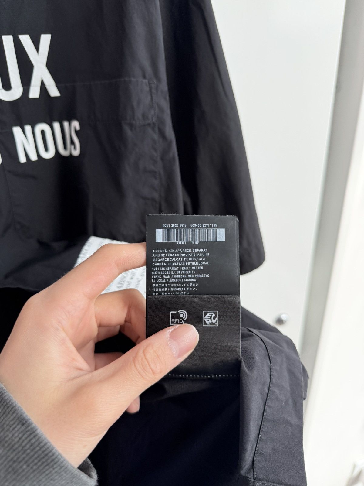 Prada Prada x Raf Simons Signaux Camper Shirt Size US S / EU 44-46 / 1 - 4 Thumbnail