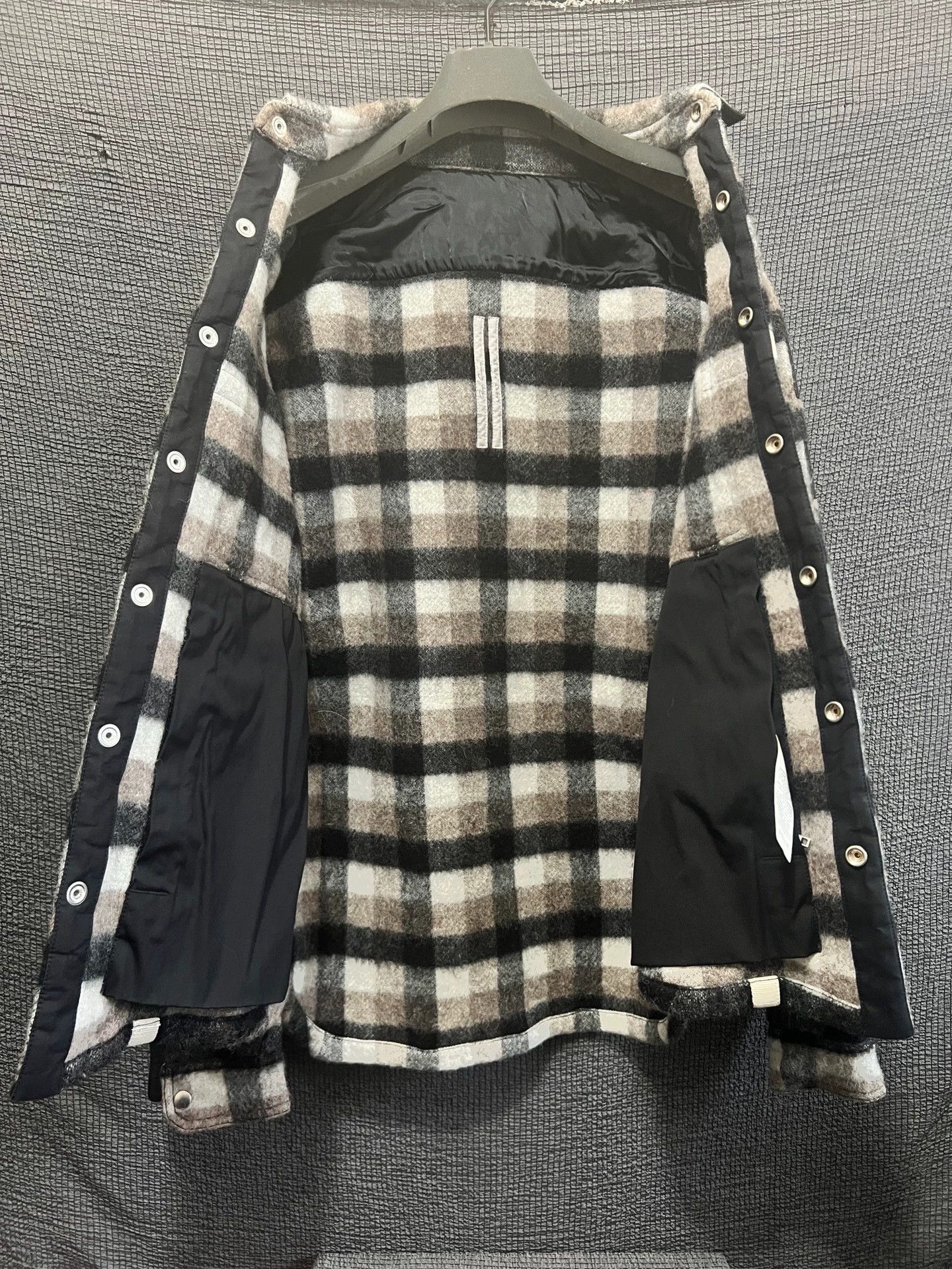 Rick Owens Rick Owens First Shear Wool Black and Epaulette Jacket Size US M / EU 48-50 / 2 - 4 Thumbnail