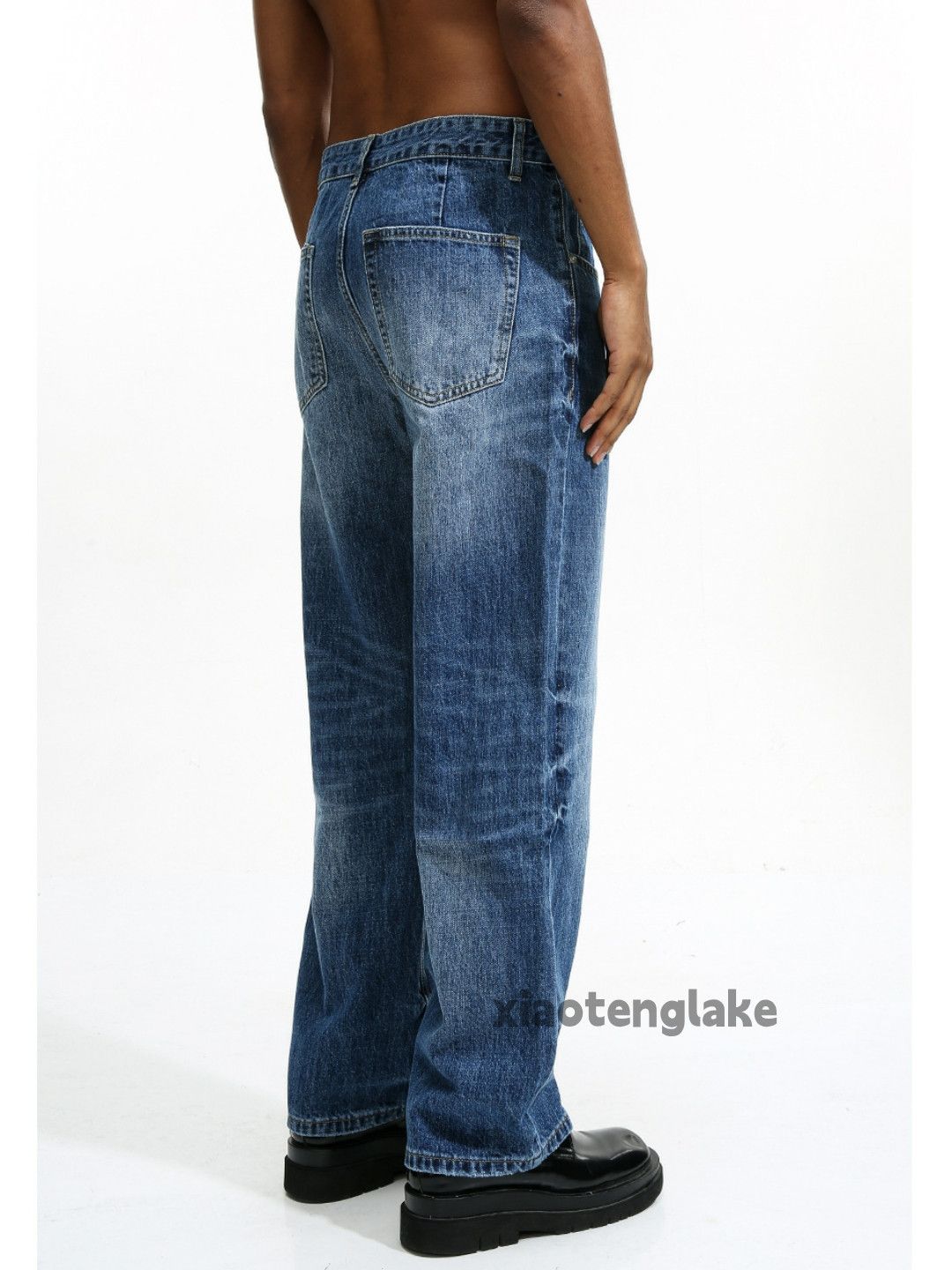 Jean × Vintage washed faded cleanfit yuppie y2k skate hiphop jeans Size US 32 / EU 48 - 8 Thumbnail