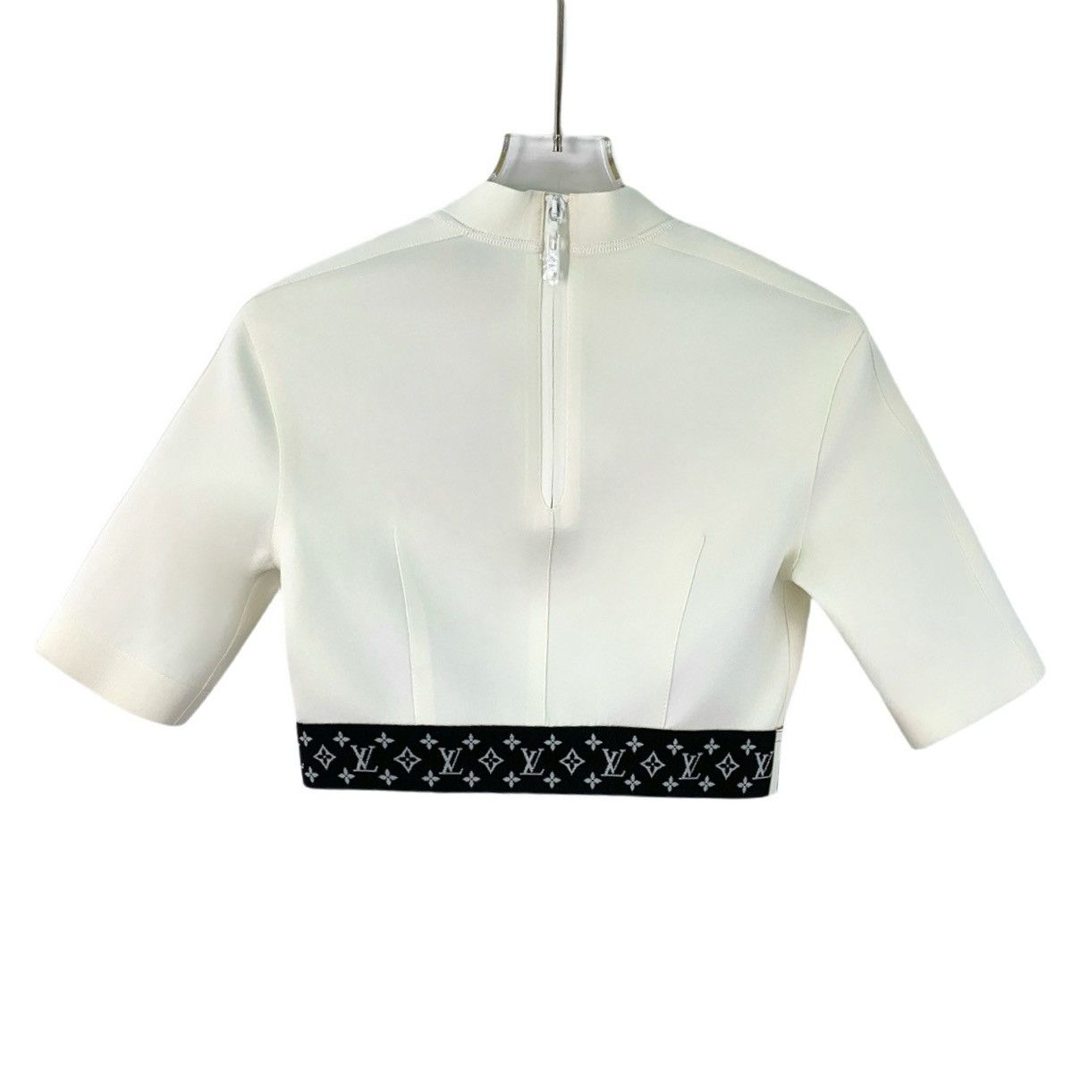 Louis Vuitton Louis Vuitton Stand Collar Short Sleeve T-shirt K26WX Size XXS / US 00 / IT 34 - 2 Thumbnail