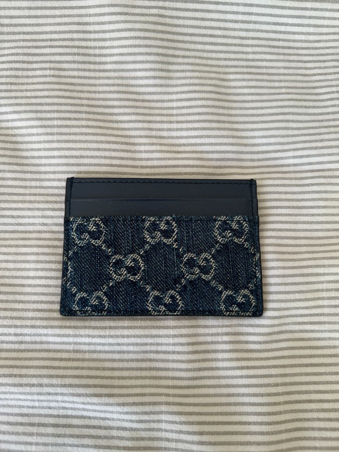 Gucci Gucci Cardholder Denim Size ONE SIZE - 2 Thumbnail