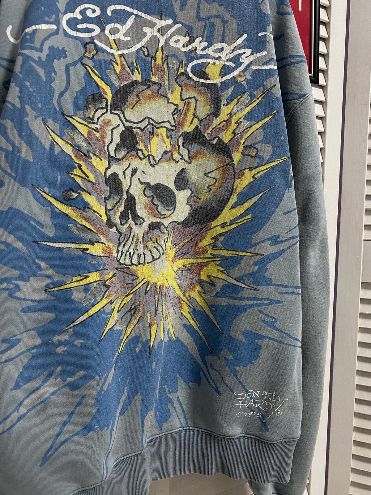 Ed Hardy Vintage Hoodie Ed Hardy Christian Audigier Hysteric Y2k Size US M / EU 48-50 / 2 - 6 Thumbnail
