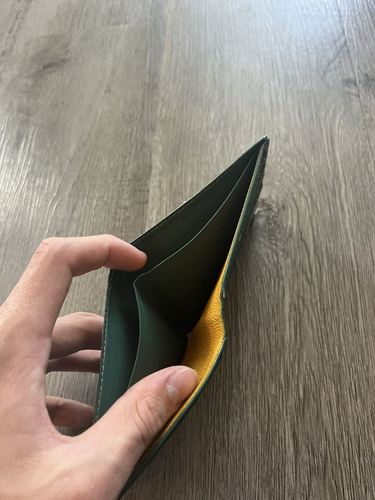 Goyard Goyard "Green Victoire" Bifold Wallet Size ONE SIZE - 6 Thumbnail