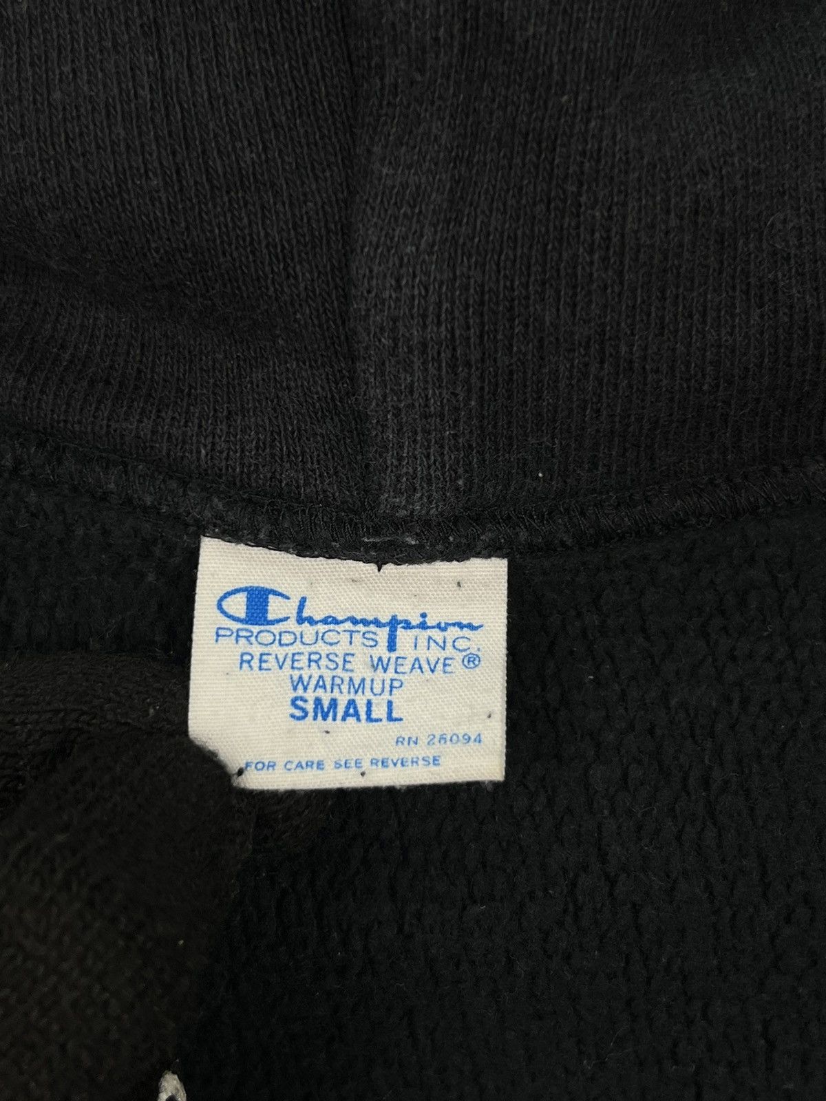 Champion × Vintage Champion Reverse Weave Small Spell Out Centre Hooded Jacket Size US S / EU 44-46 / 1 - 13 Thumbnail