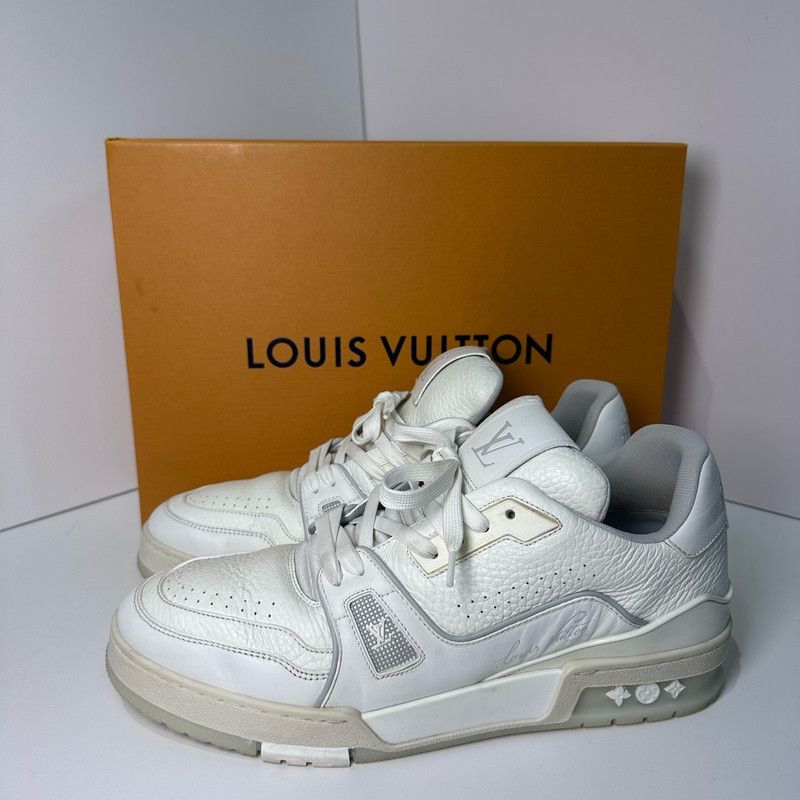 Louis Vuitton Louis Vuitton Trainer Low-Top Fashion Sneakers 0079 Size US 8 / IT 38 - 1 Thumbnail