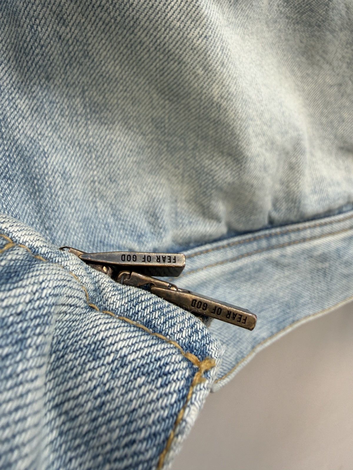 Fear of God Fear Of God Eternal Collection Denim Cropped Jacket Size US L / EU 52-54 / 3 - 10 Thumbnail