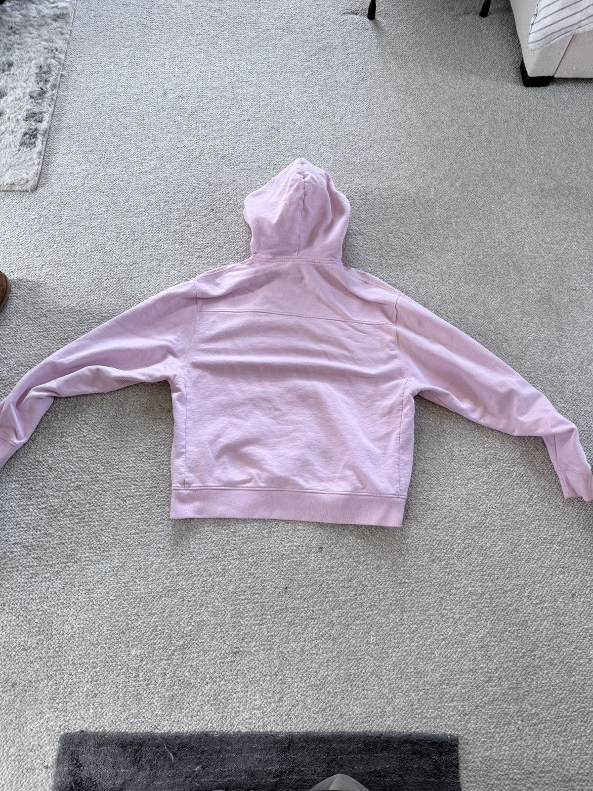 Jacquemus JACQUEMUS “ Le hoodie Noeud” Bow logo hoodie pink Size US XL / EU 56 / 4 - 4 Thumbnail