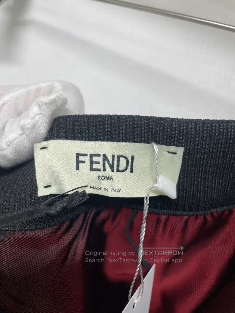 Fendi Fendi Checked Leather Skirt Size 26" / US 2 / IT 38 - 2 Thumbnail