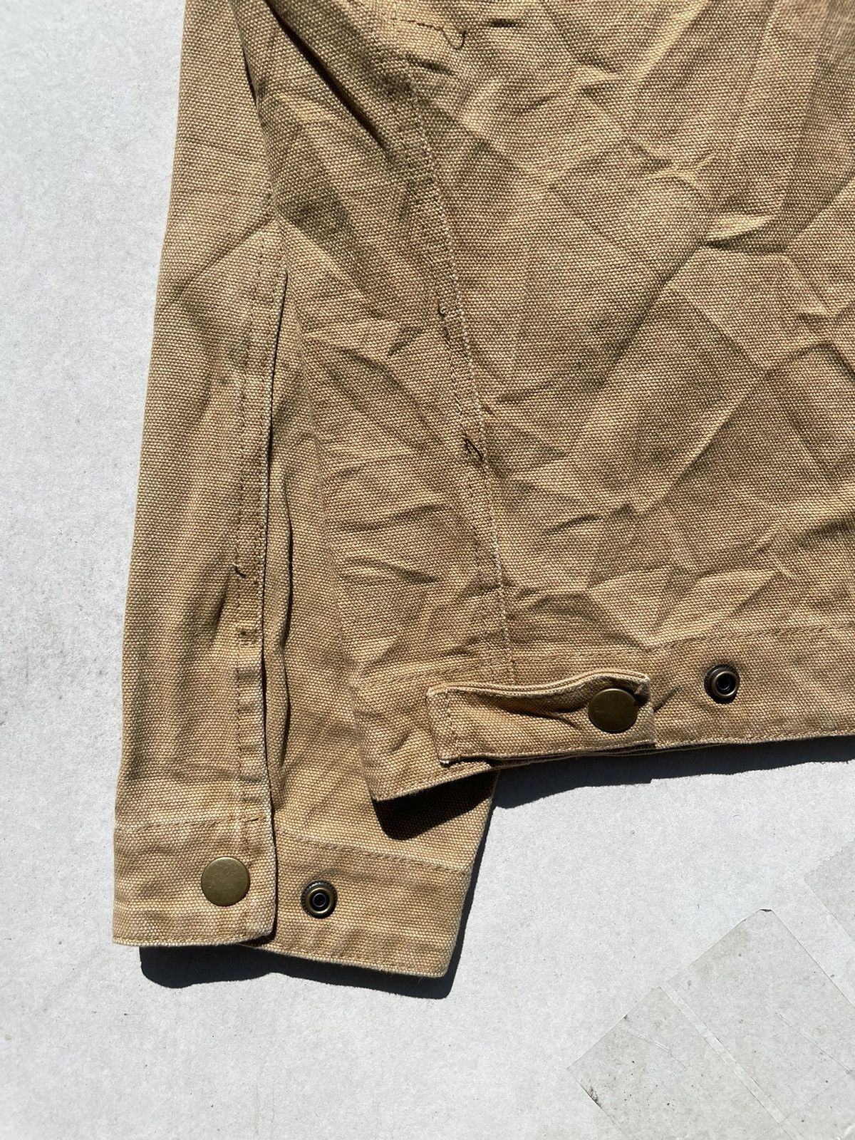 Vintage RARE🔥 Vintage Jacket With A Worn Disstressed Look Fashion Size US M / EU 48-50 / 2 - 11 Thumbnail