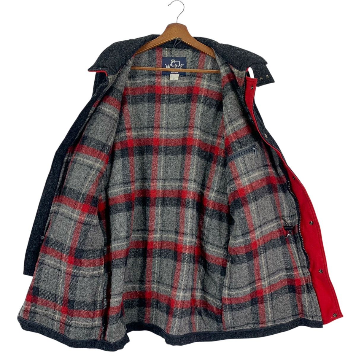 Vintage × Woolrich Woolen Mills Vintage Woolrich Wool Heavy Jacket Size US M / EU 48-50 / 2 - 9 Thumbnail