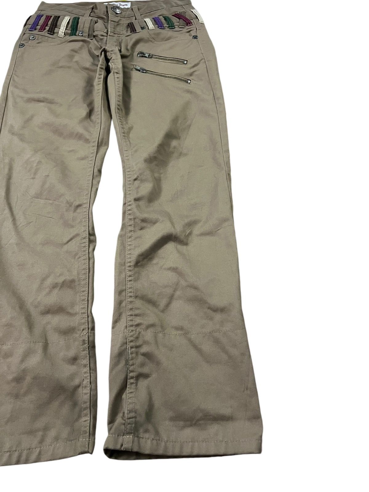 If Six Was Nine × Japanese Brand × Le Grande Bleu (L.G.B.) 💥Double Waist💥Antfui Nice Design Pants Size US 28 / EU 44 - 4 Thumbnail