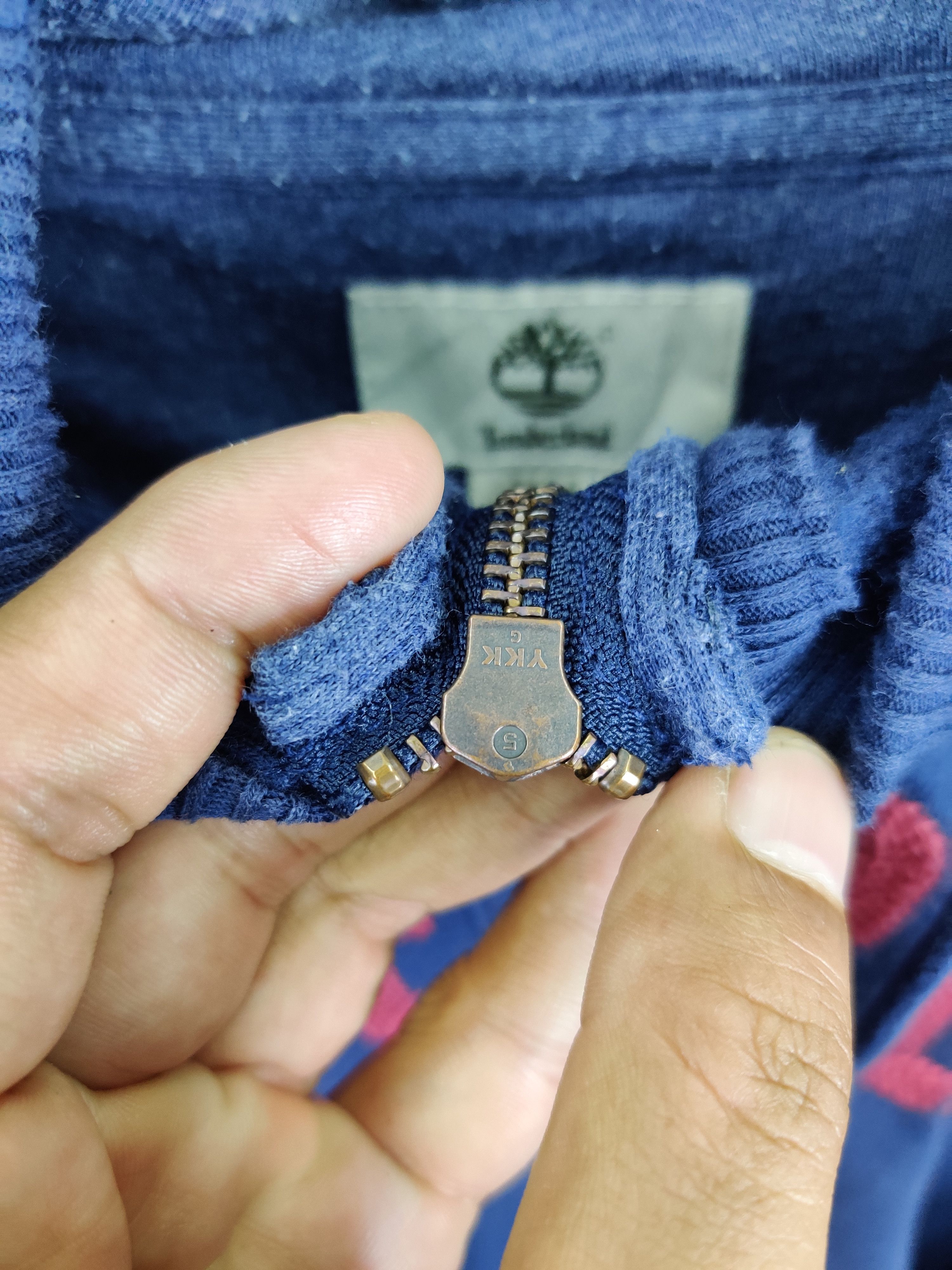 Timberland Vintage Timberland Zipper Sweatshirt Hoodie Size US M / EU 48-50 / 2 - 10 Thumbnail