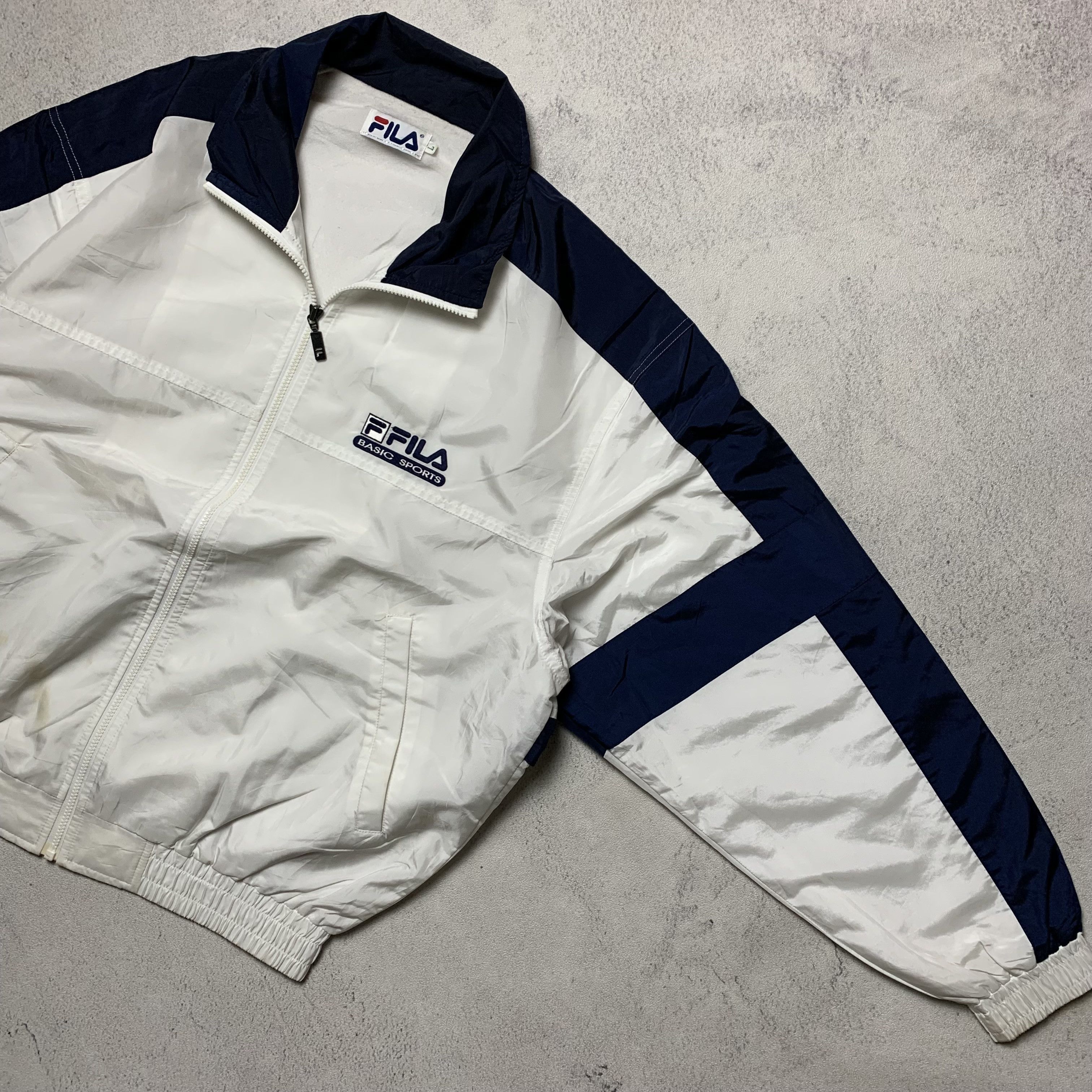 Fila Vintage 90s Fila Track Jacket Size US L / EU 52-54 / 3 - 5 Thumbnail