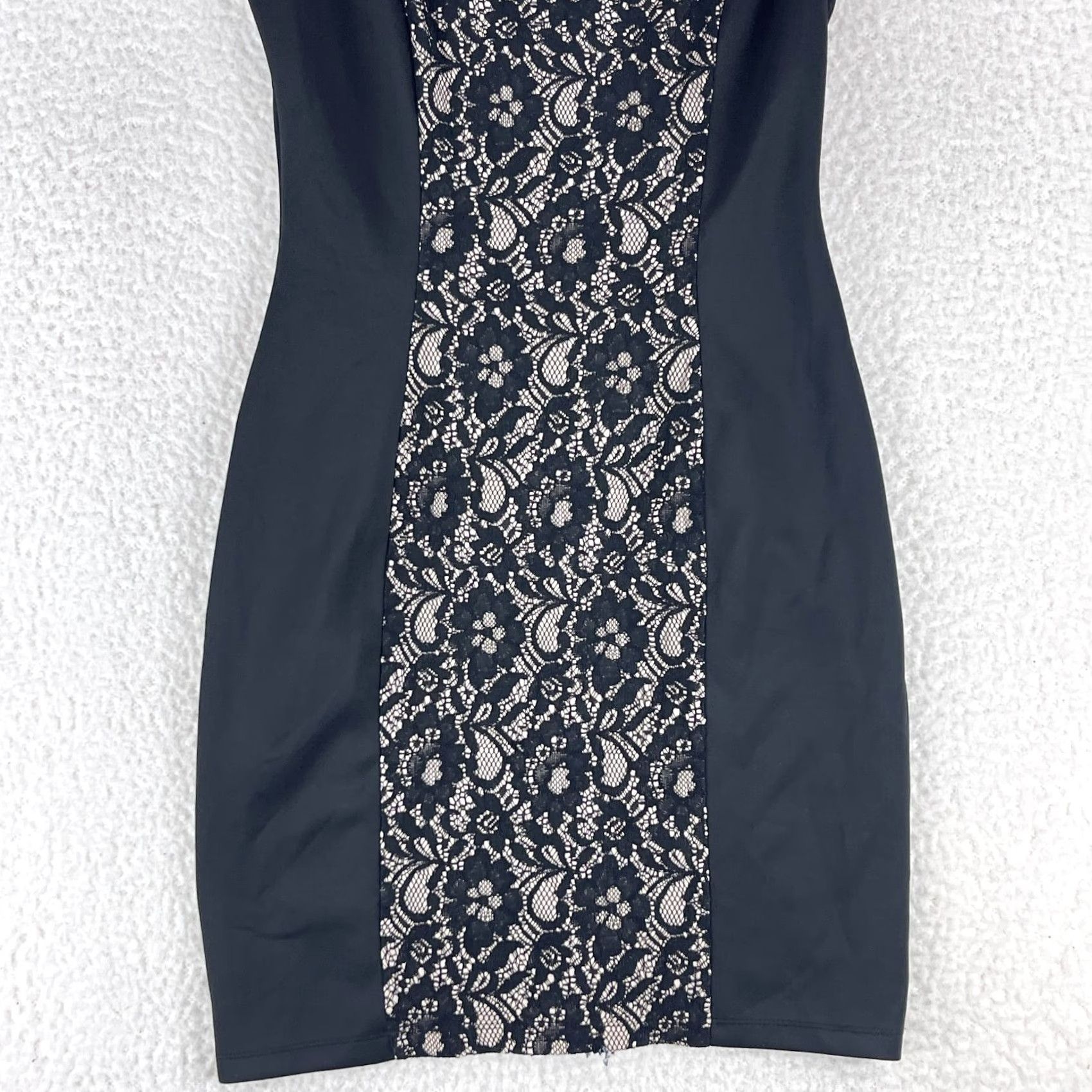 Cynthia Rowley Cynthia Rowley Black Floral Lace Sheath Dress Womens Cap Sleeve Size 8 Size M / US 6-8 / IT 42-44 - 3 Thumbnail