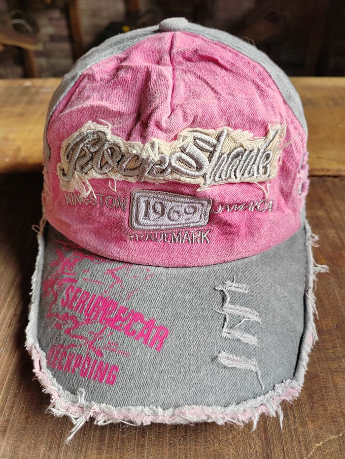 Japanese Brand Vintage Rock Shank 1969 Distressed Style Cap Hat Size ONE SIZE - 2 Thumbnail
