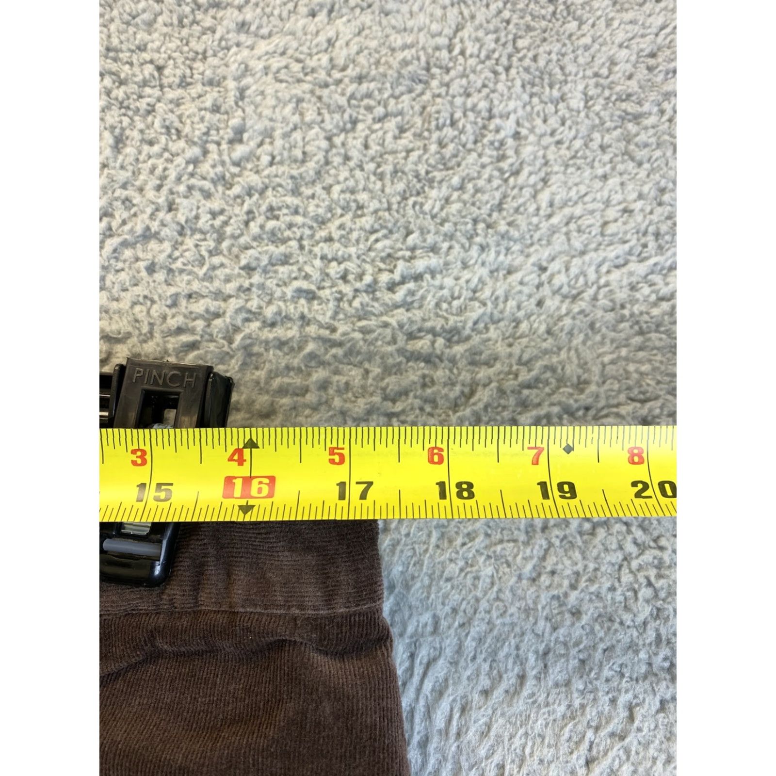 Calvin Klein Calvin Klein Women Pants 10 Brown Corduroy Bootcut Flat Front Stretch 93-39 Size 32" / US 10 / IT 46 - 6 Thumbnail