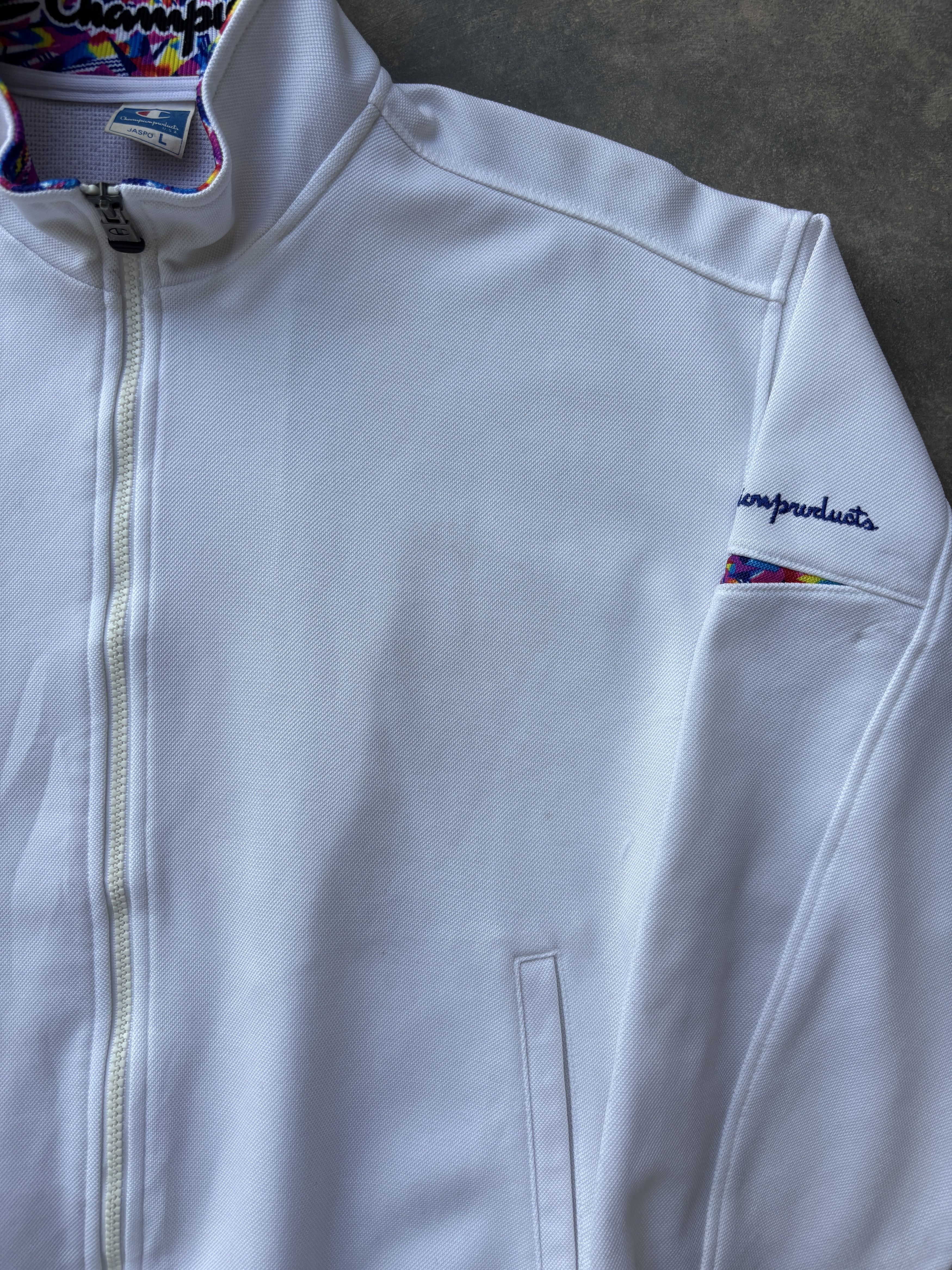 Champion Champion White Rare Vintage Jacket Size US M / EU 48-50 / 2 - 3 Thumbnail