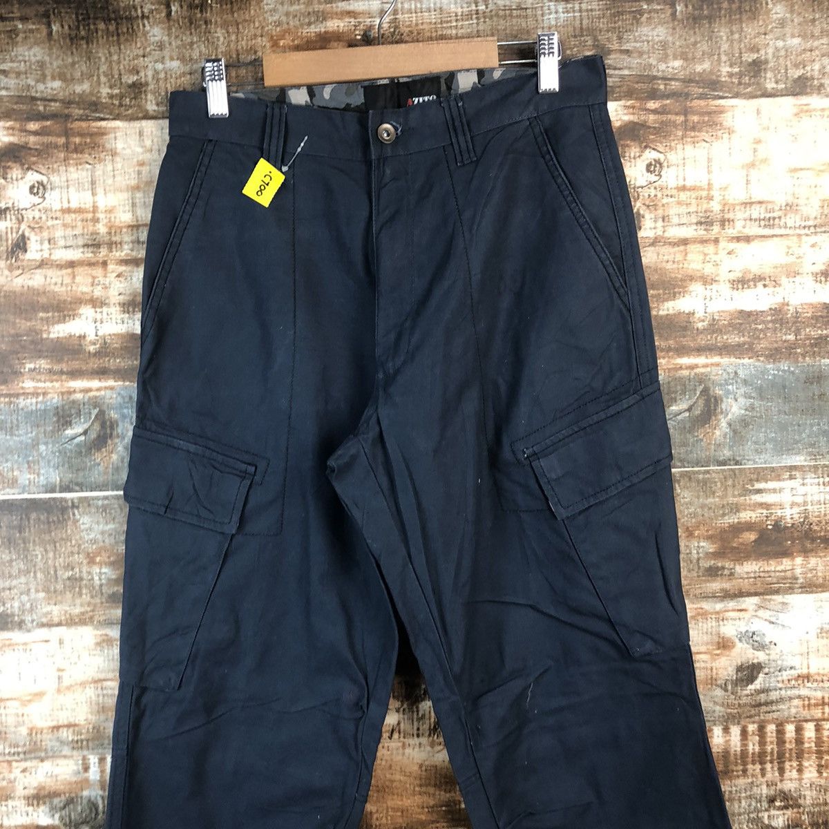 Other DL Azito Dark Blue Cargo Multipocket Pants #C700 Size US 30 / EU 46 - 4 Thumbnail