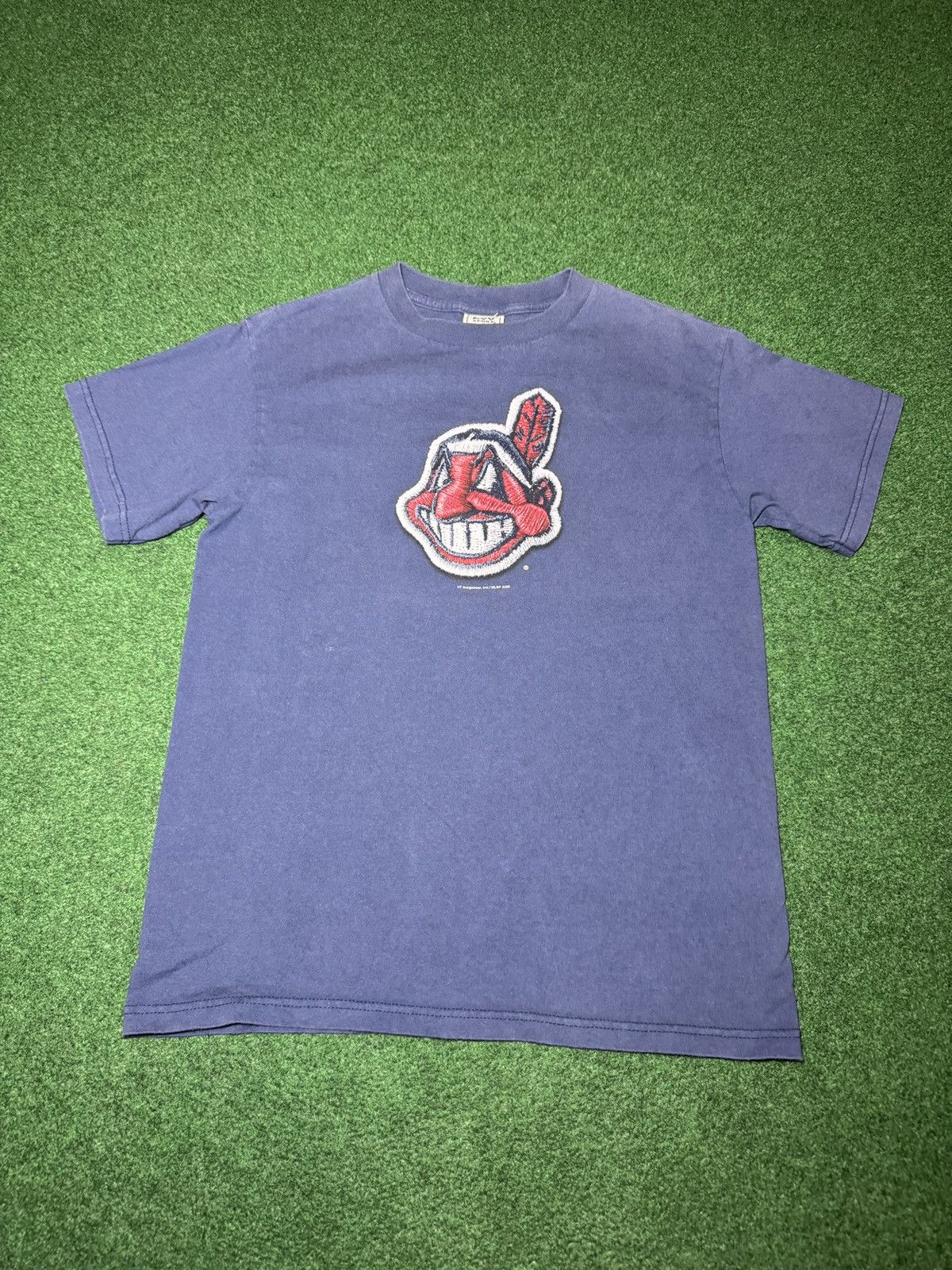 Vintage Cleveland Indians Shirt Baseball 90s Vintage Medium T Shirt Size US M / EU 48-50 / 2 - 1 Thumbnail