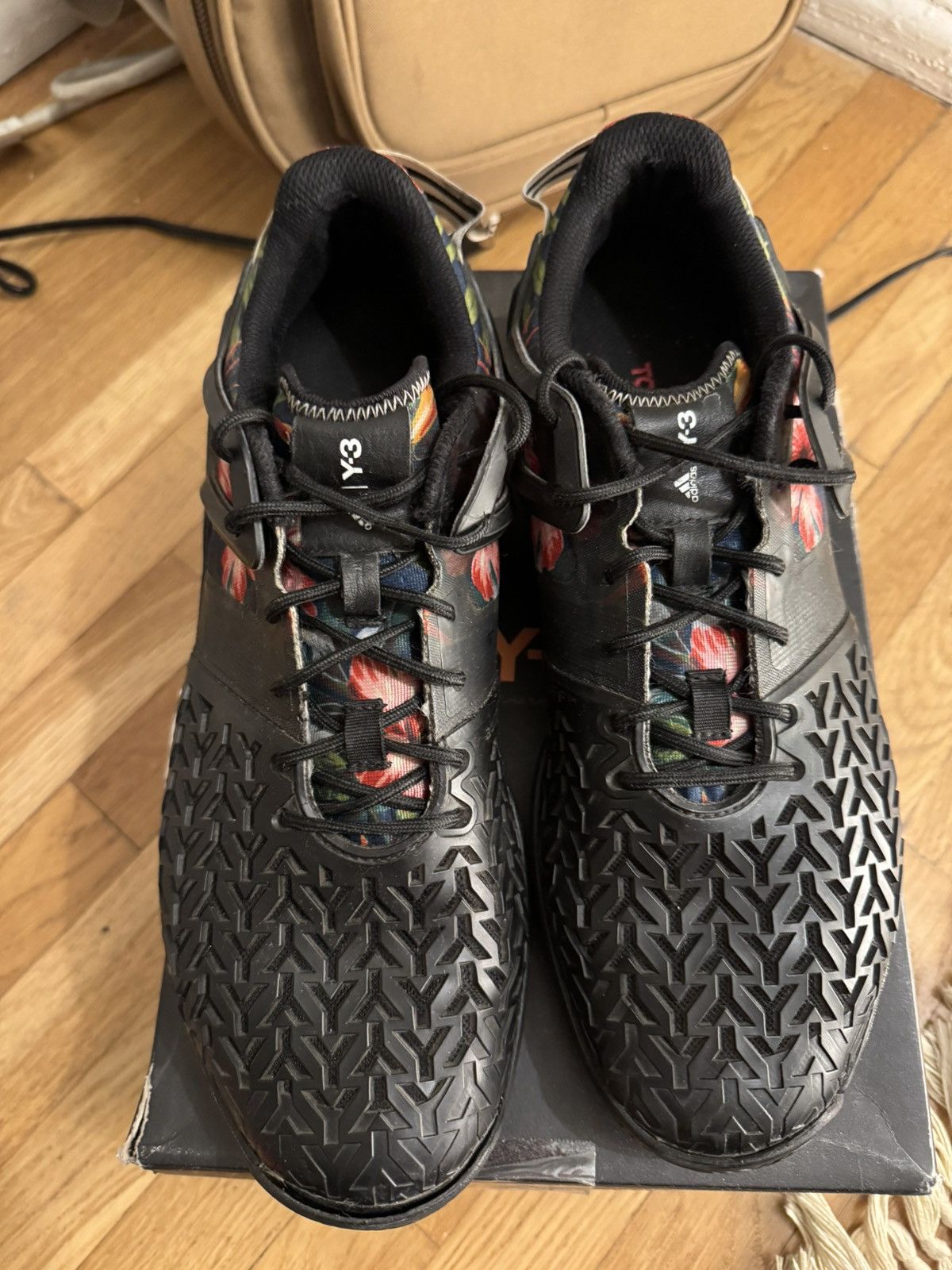 Adidas Adidas Y-3 Adizero "Roland Garros" Size US 11 / EU 44 - 3 Thumbnail