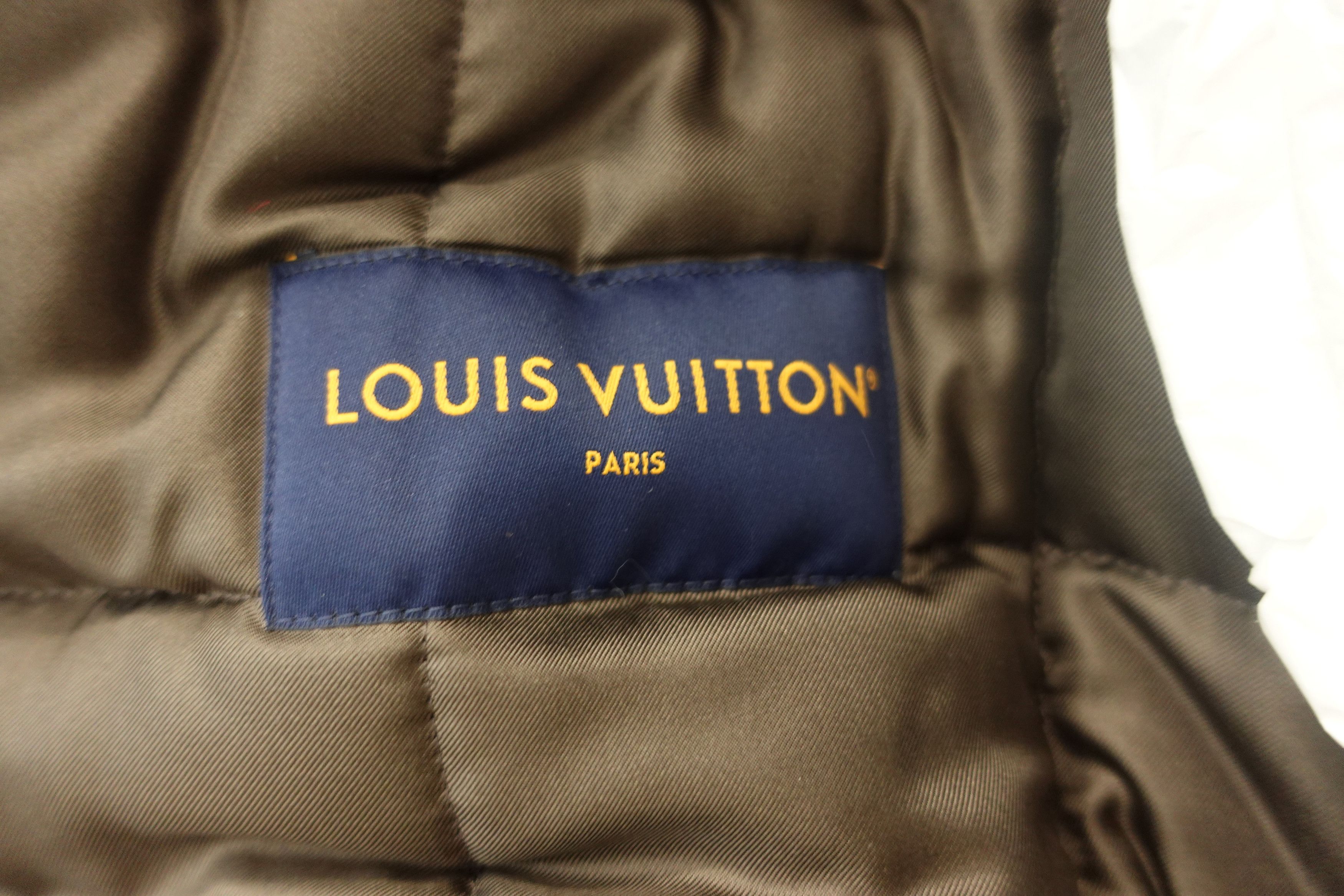 Louis Vuitton Louis Vuitton Damoflage Leather Hooded Jacket Size US L / EU 52-54 / 3 - 7 Thumbnail