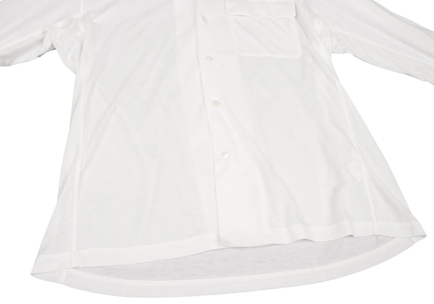 Yohji Yamamoto YOHJI YAMAMOTO COSTUME D’HOMME Open Collar Shirt Size US S / EU 44-46 / 1 - 9 Thumbnail
