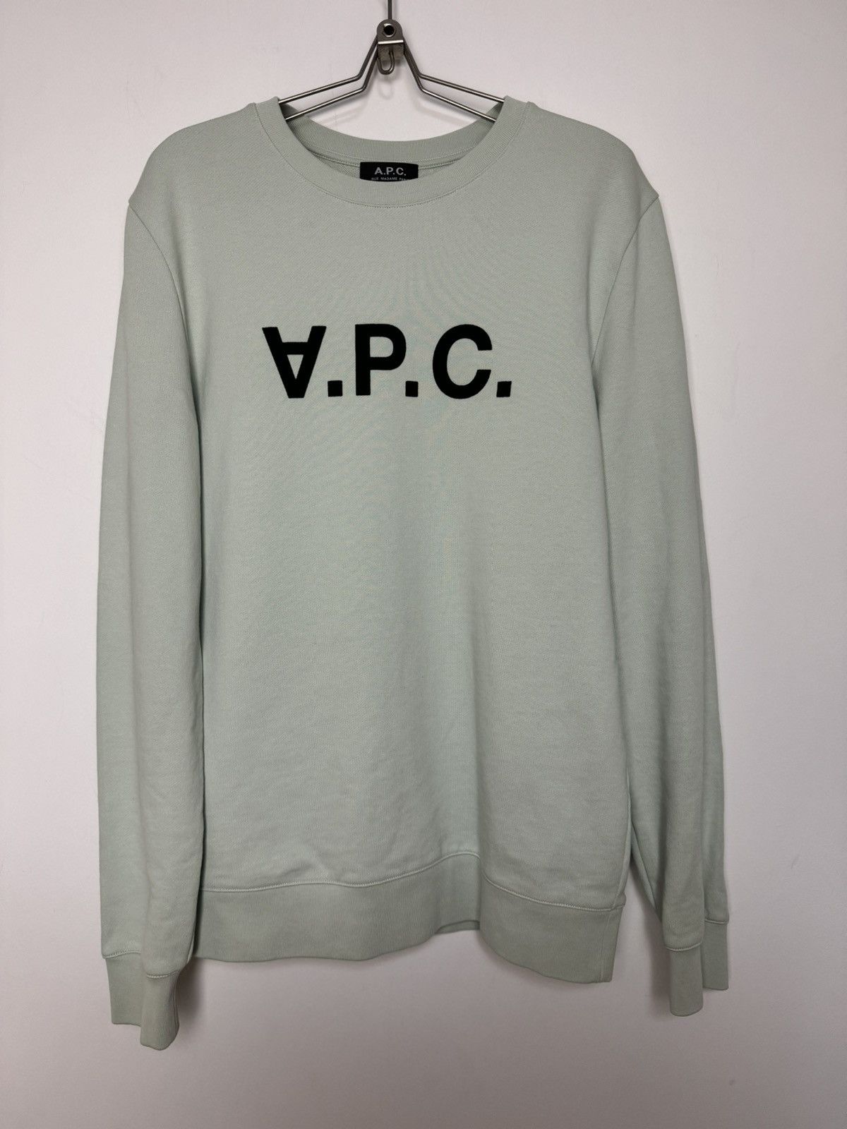 A.P.C. A.P.C logo sweatshirt luxury designer streetwear avantgarde Size US M / EU 48-50 / 2 - 4 Thumbnail