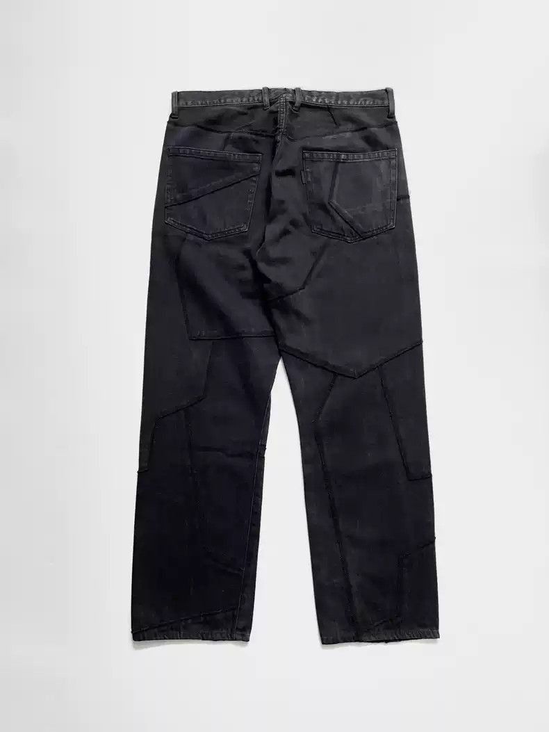 Undercover Undercover patchwork cut straight leg jeans Size US 34 / EU 50 - 2 Thumbnail