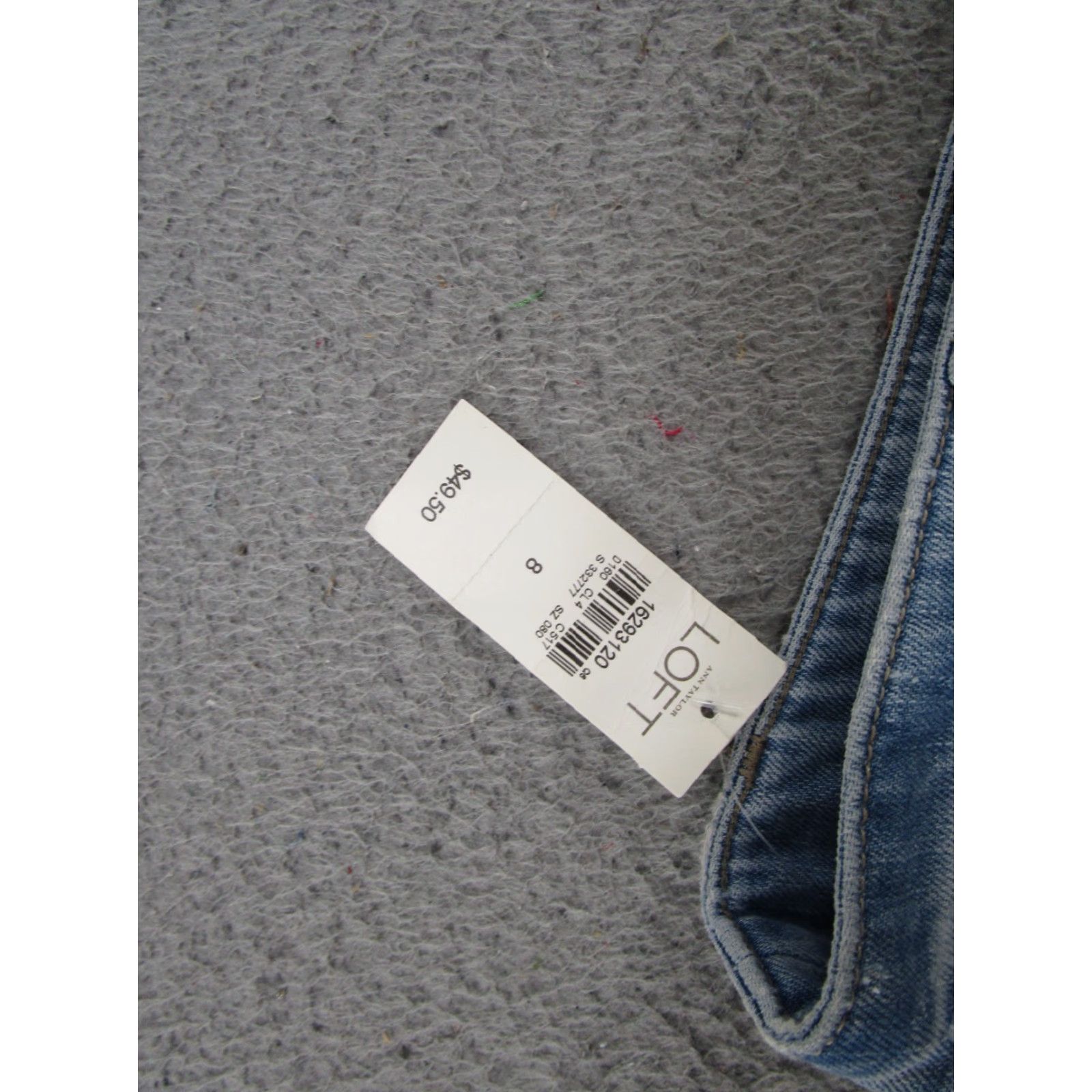Loft LOFT Denim Mini Skirt Size 8 Blue Pockets Zip Button Short Short Spring Summer Womens Size 30" / US 8 / IT 44 - 2 Thumbnail