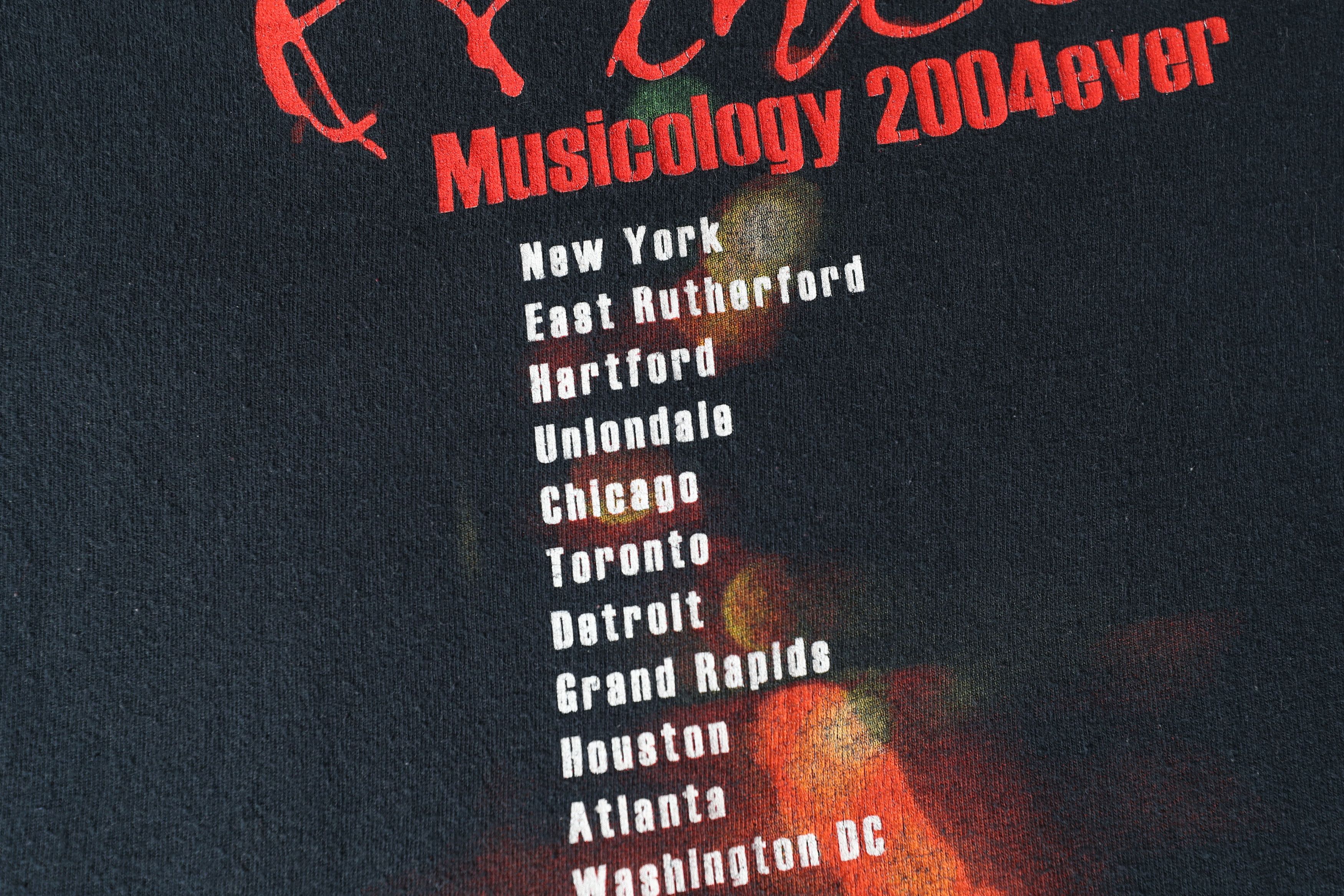Prince Vintage Prince Musicology 2004ever Tour Tee (XL) Size US XL / EU 56 / 4 - 16 Thumbnail