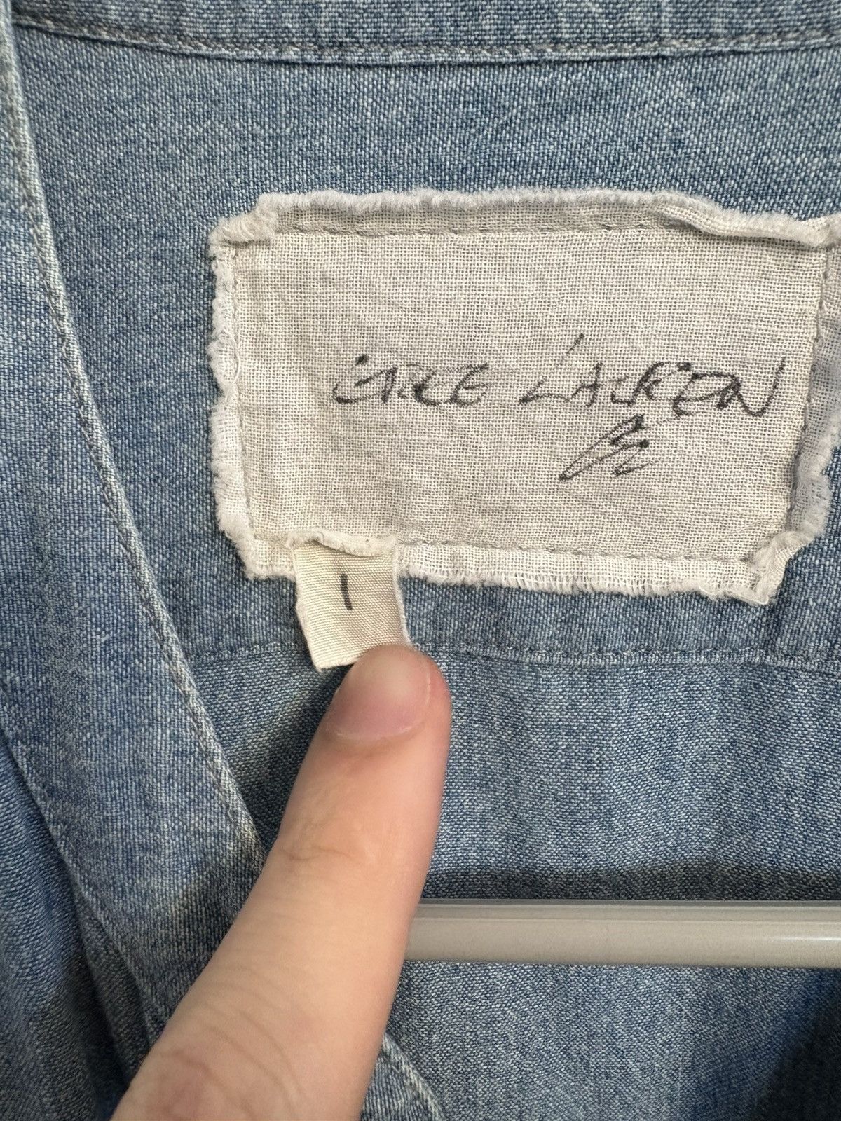 Greg Lauren Greg Lauren Chambray Jersey Size US S / EU 44-46 / 1 - 2 Thumbnail