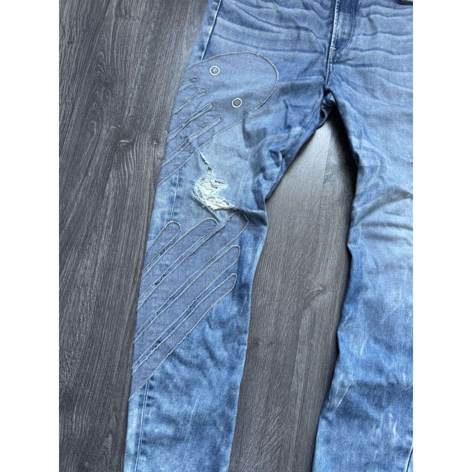 G-Star × Pharrell × Vintage Vintage G star Pharell Wiliams for G-Star Denim Pants Size US 33 - 3 Thumbnail