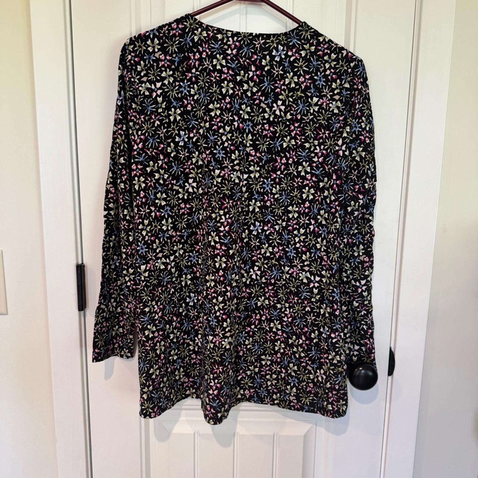 Other J. Jill Floral Long Sleeve Women's Top- Small Size S / US 4 / IT 40 - 5 Thumbnail