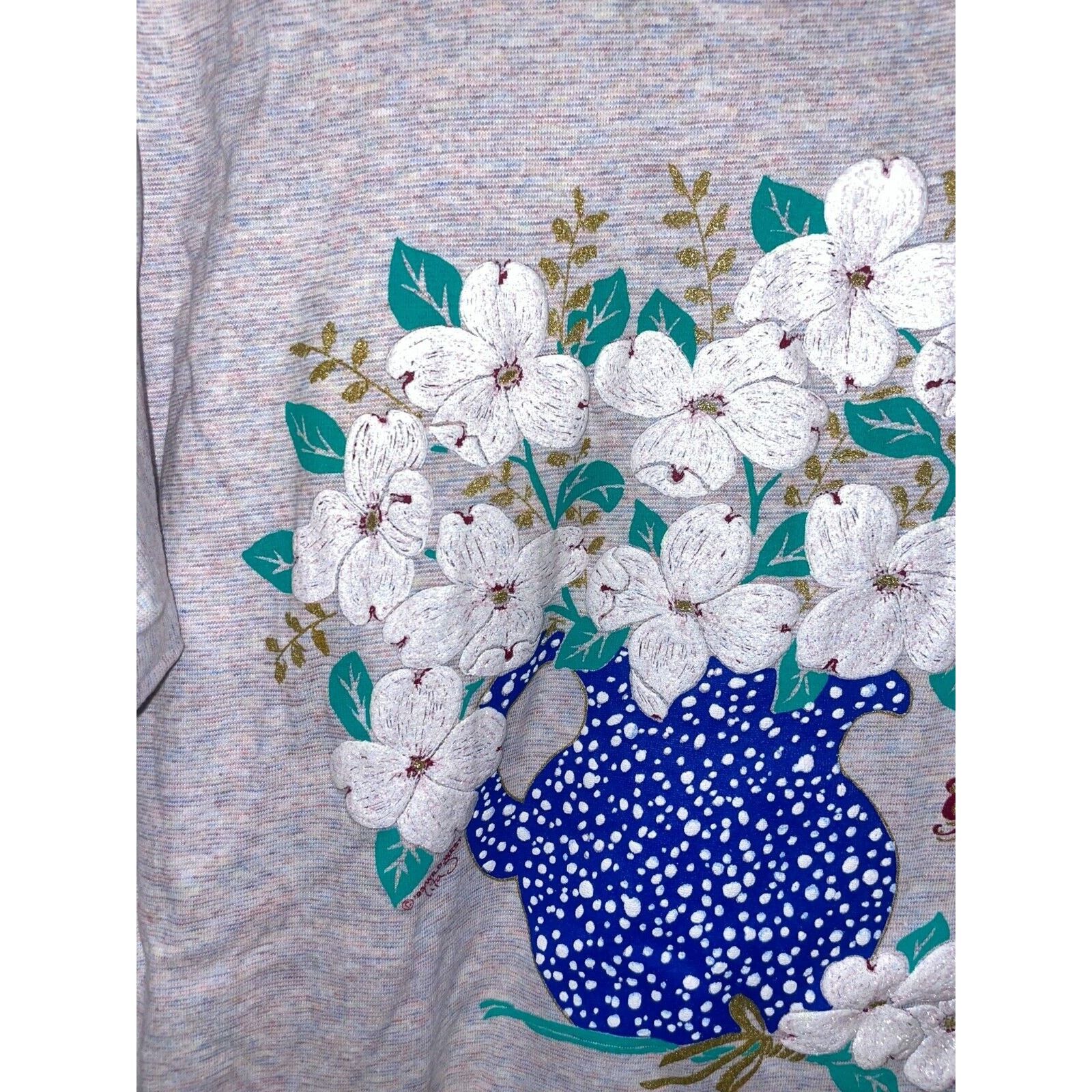 Vintage Vintage Gatlinburg Shirt Tennessee Flowers Tee VTG 90s Large Size US L / EU 52-54 / 3 - 3 Thumbnail