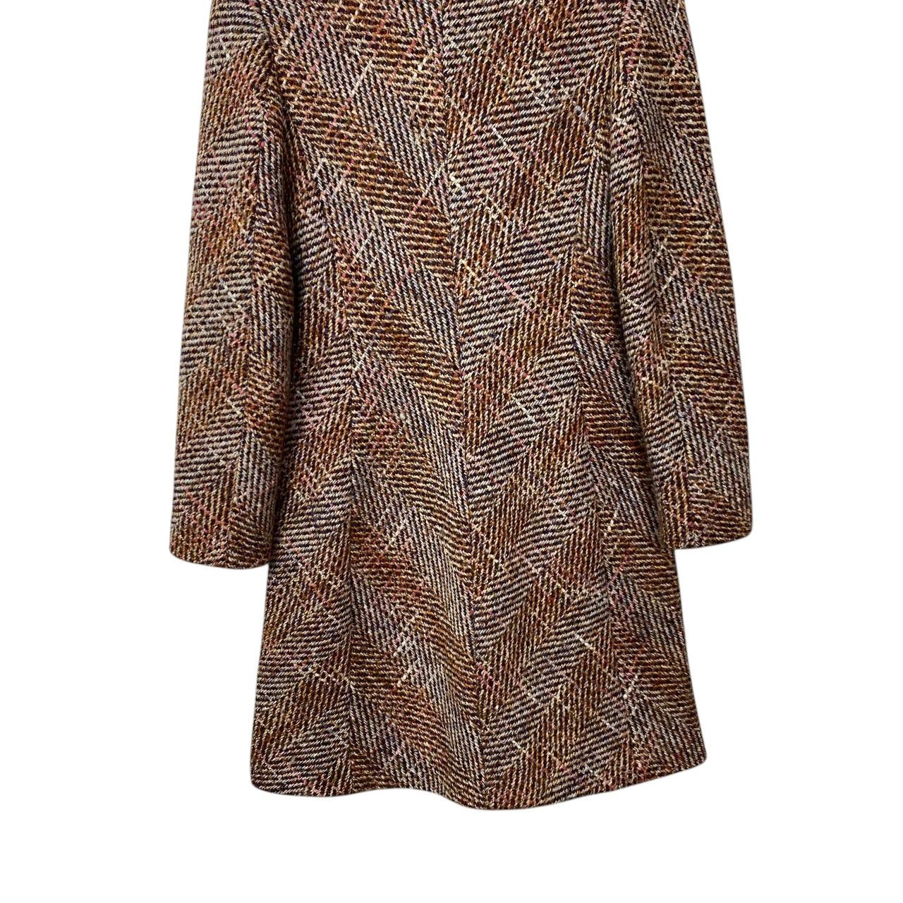 Max Mara MAX MARA TWEED KNITTED LONG COAT Size XS / US 0-2 / IT 36-38 - 12 Thumbnail