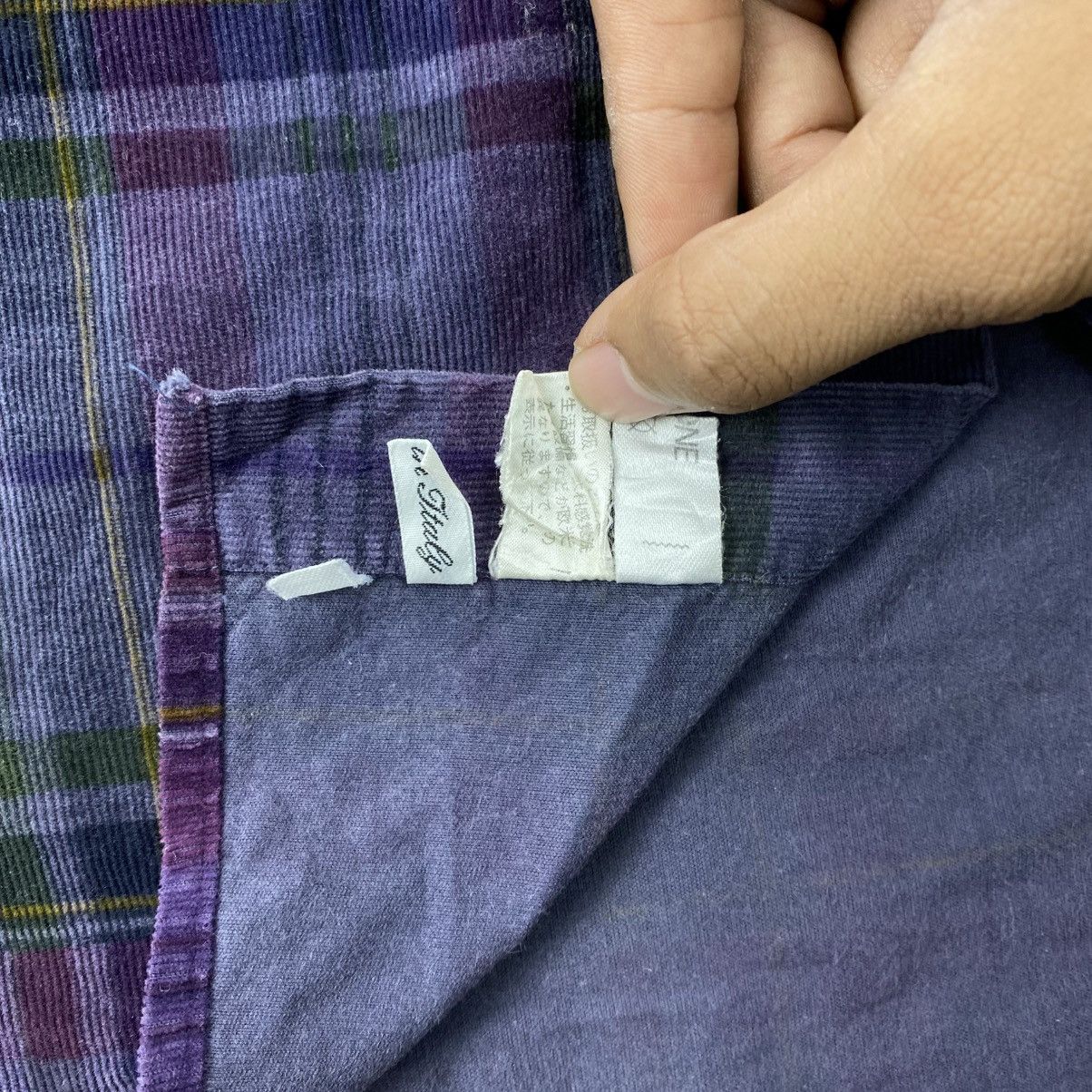 Givenchy Givenchy Paris Selection Culture Plaid Pattern Flannel Size US L / EU 52-54 / 3 - 8 Thumbnail