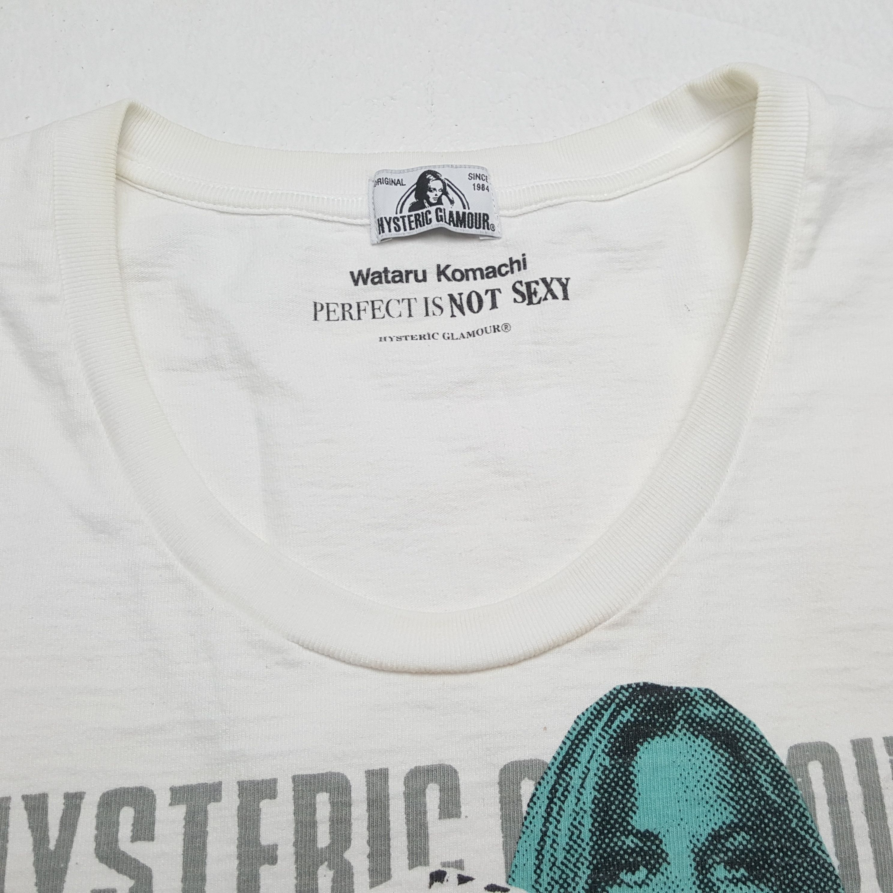 Hysteric Glamour HYSTERIC GLAMOUR WATARU KOMACHI Streetwear Tshirt Size US M / EU 48-50 / 2 - 7 Thumbnail