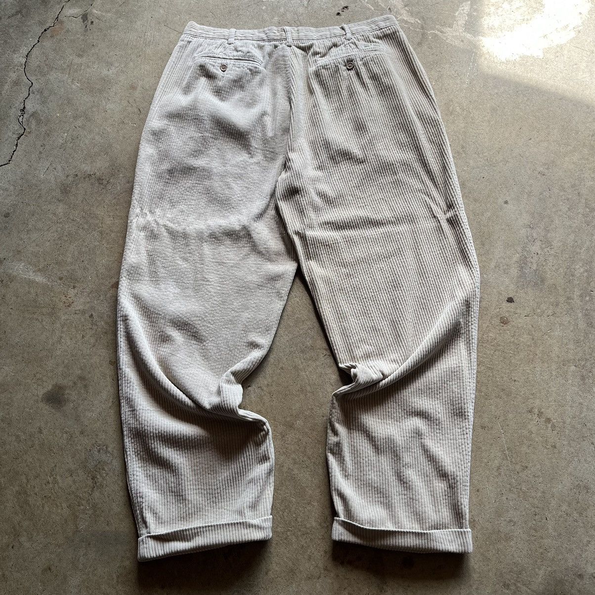 Other Eddie Domani - Vintage Cream Pants Size US 36 / EU 52 - 9 Thumbnail