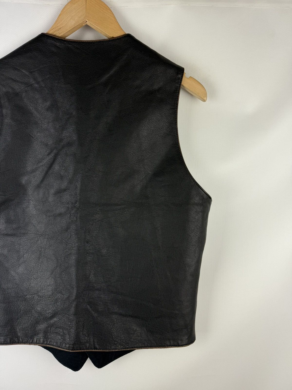 Indian Motorcycle Indian Motorcycle Vintage Men’s Leather Biker Vest Waistcoat Size US M / EU 48-50 / 2 - 12 Thumbnail