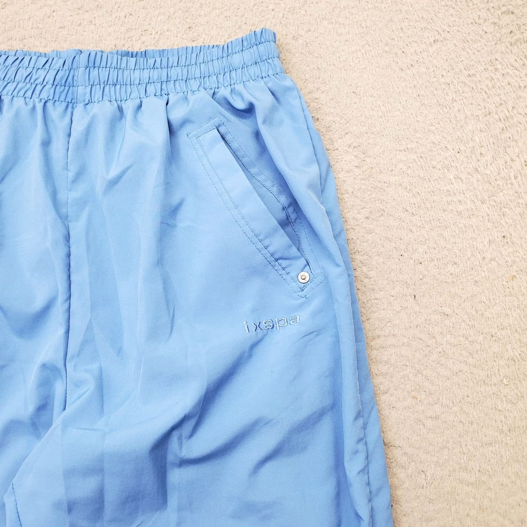 Vintage IXSPA Jogger Pants Womens Small Blue Running Training Ankle Zip Elastic Waist XS? Size 28" / US 6 / IT 42 - 3 Thumbnail